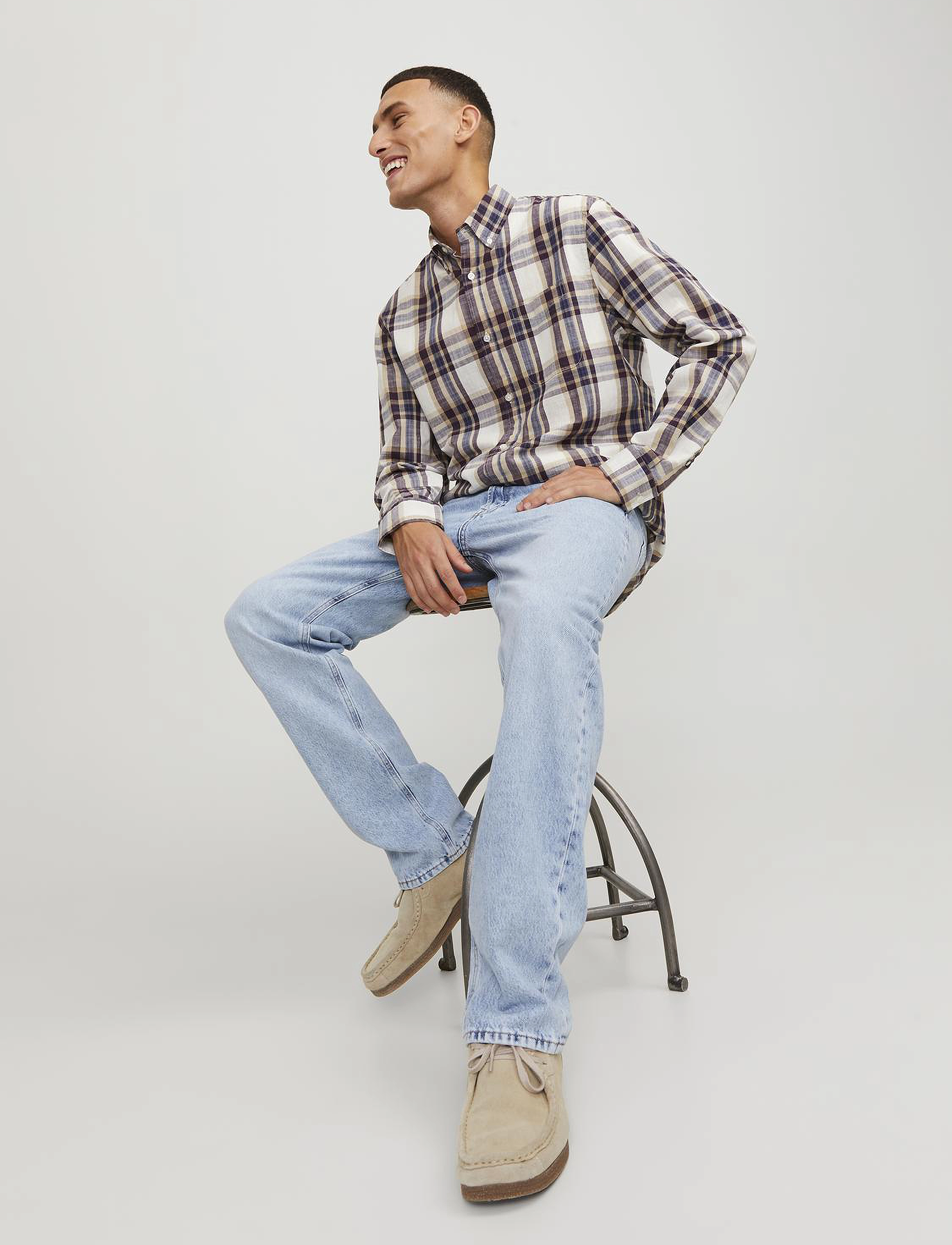 Jack & Jones JJICHRIS JJORIGINAL SBD 932 NOOS - Tänavastiil - BLUE DENIM / blue