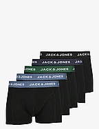 JACSOLID TRUNKS 5 PACK OP - BLACK