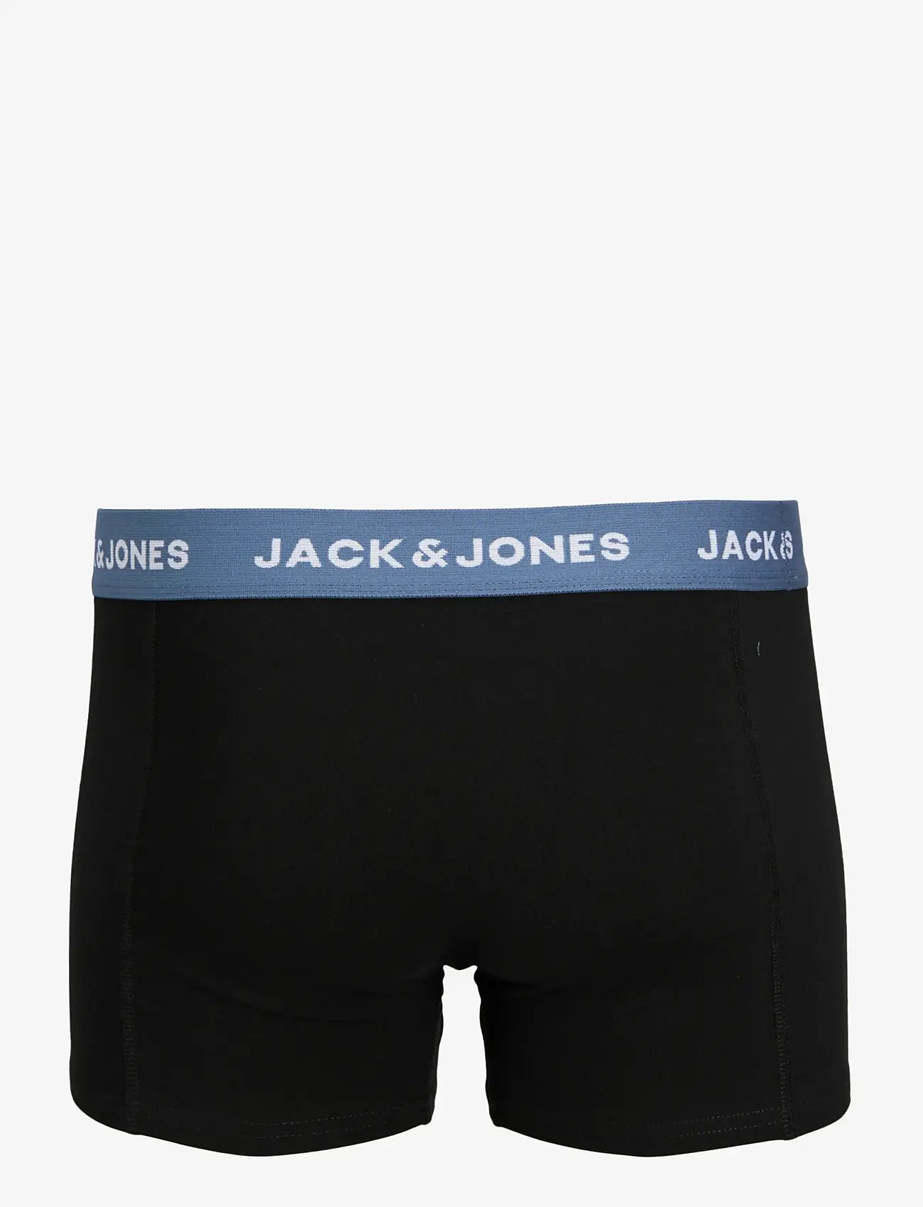 Jack & Jones - JACSOLID TRUNKS 5 PACK OP - laveste priser - black - 2
