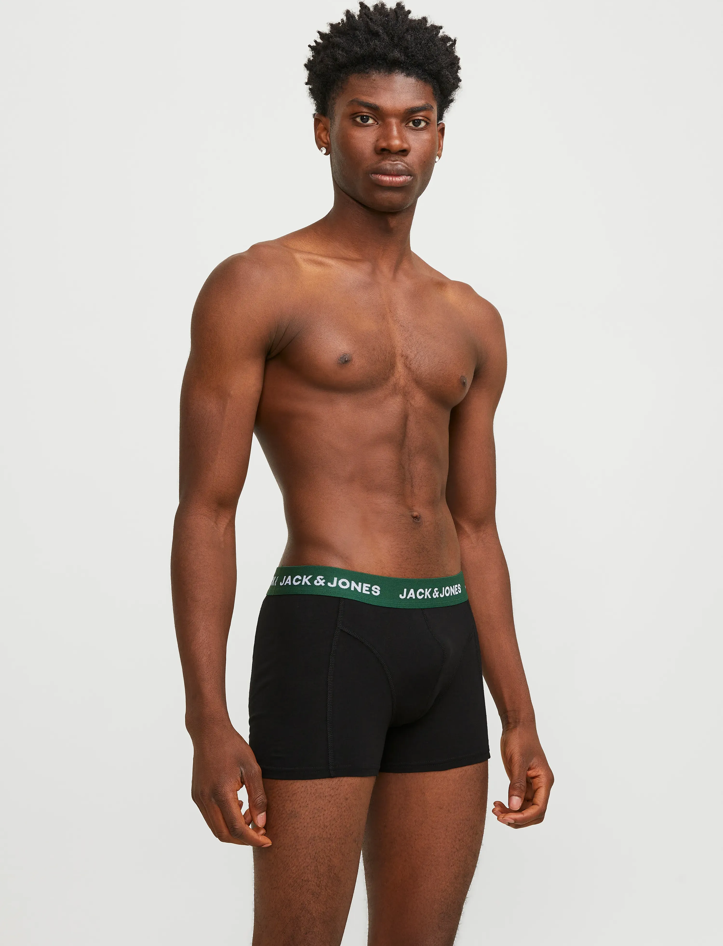 Jack & Jones - JACSOLID TRUNKS 5 PACK OP - madalaimad hinnad - black - 4