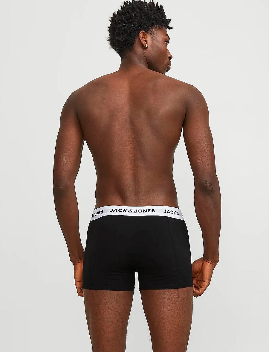 Jack & Jones - JACSOLID TRUNKS 5 PACK OP - unterhosen im multipack - black - 2