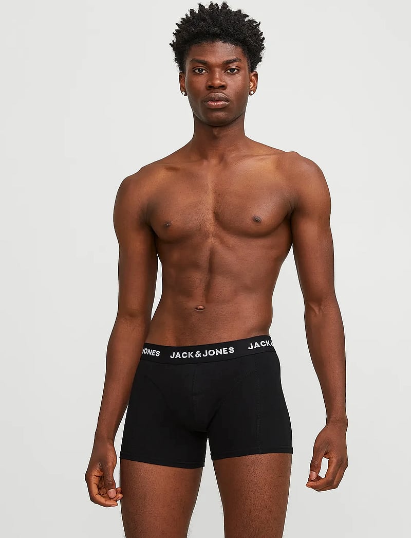 Jack & Jones - JACSOLID TRUNKS 5 PACK OP - aluspükste mitmikpakk - black - 3