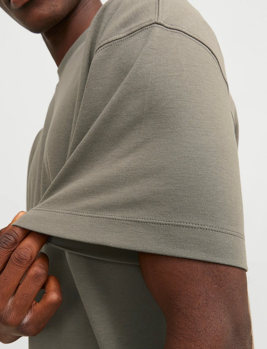 Jack & Jones - JJEURBAN EDGE TEE SS O-NECK NOOS - kurzärmelige t-shirts - bungee cord - 3