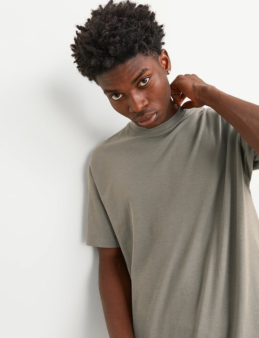 Jack & Jones - JJEURBAN EDGE TEE SS O-NECK NOOS - kurzärmelige t-shirts - bungee cord - 5