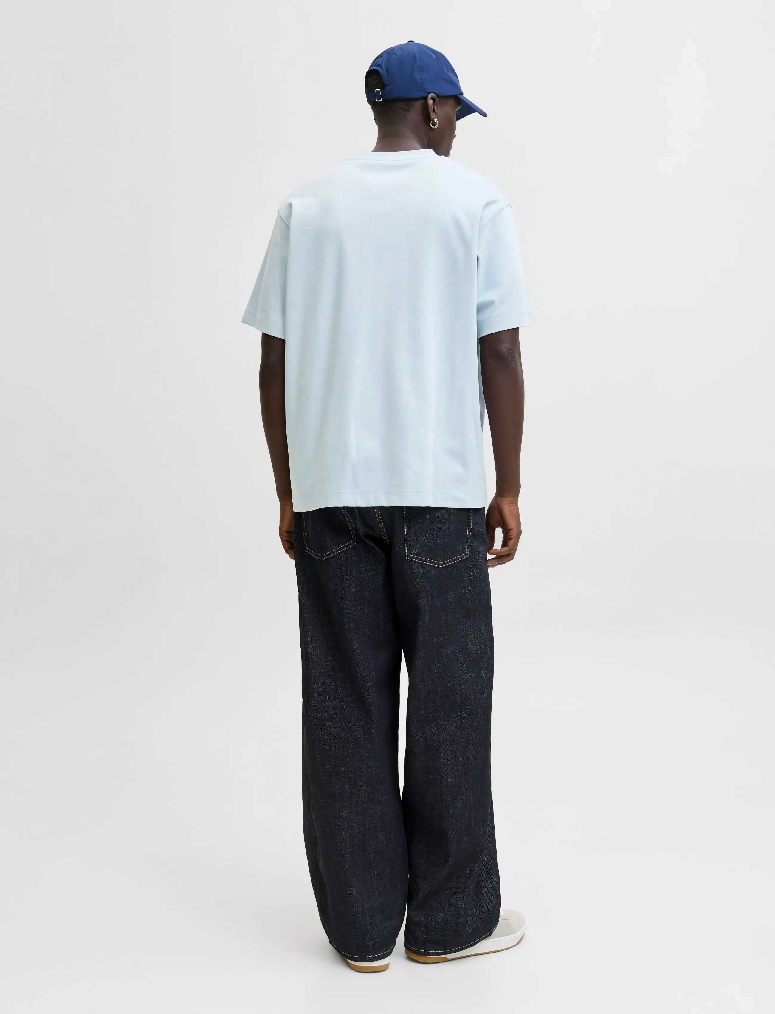 Jack & Jones - JJEURBAN EDGE TEE SS O-NECK NOOS - kortærmede t-shirts - celestial blue - 3