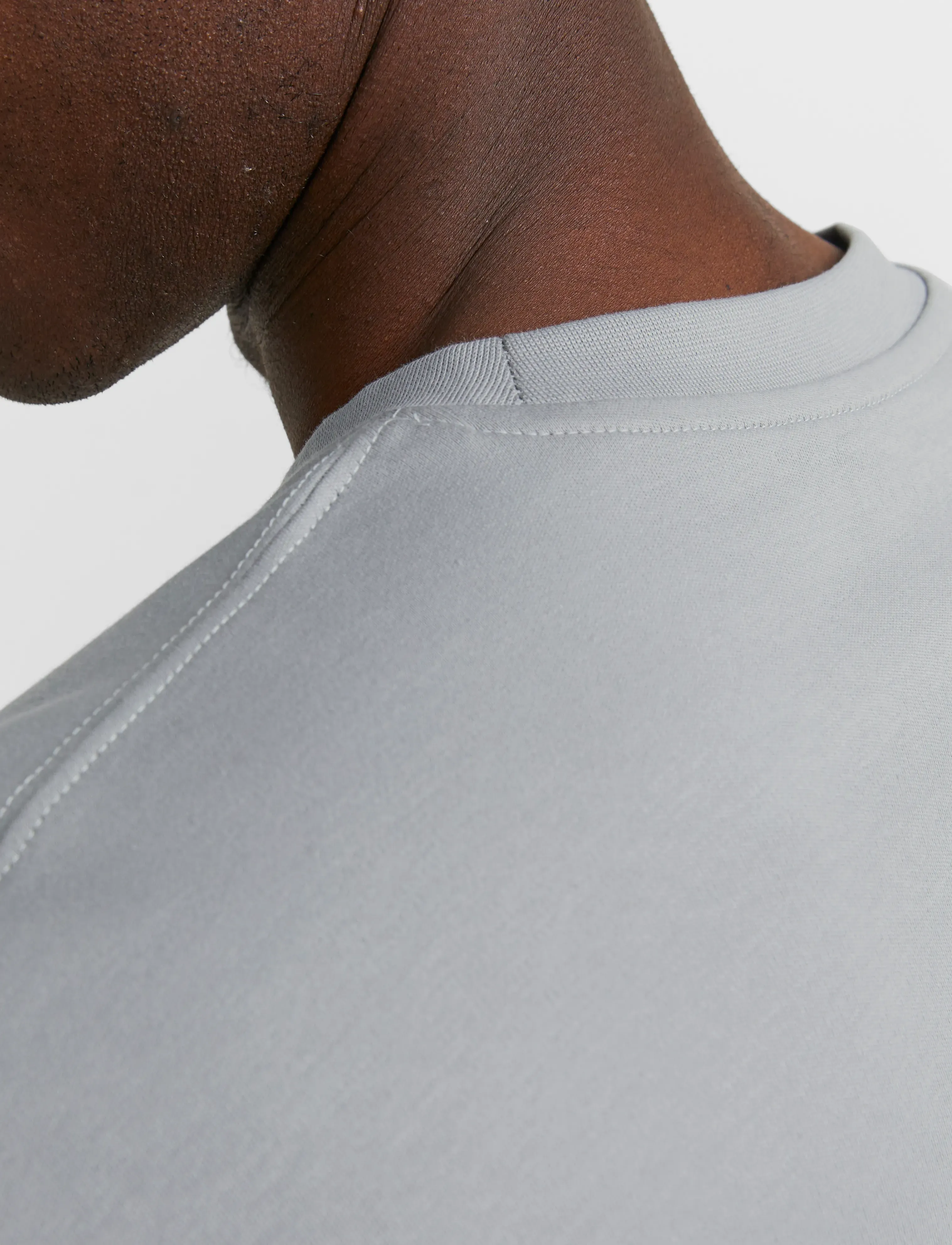 Jack & Jones - JJEURBAN EDGE TEE SS O-NECK NOOS - kortærmede t-shirts - ultimate grey - 3