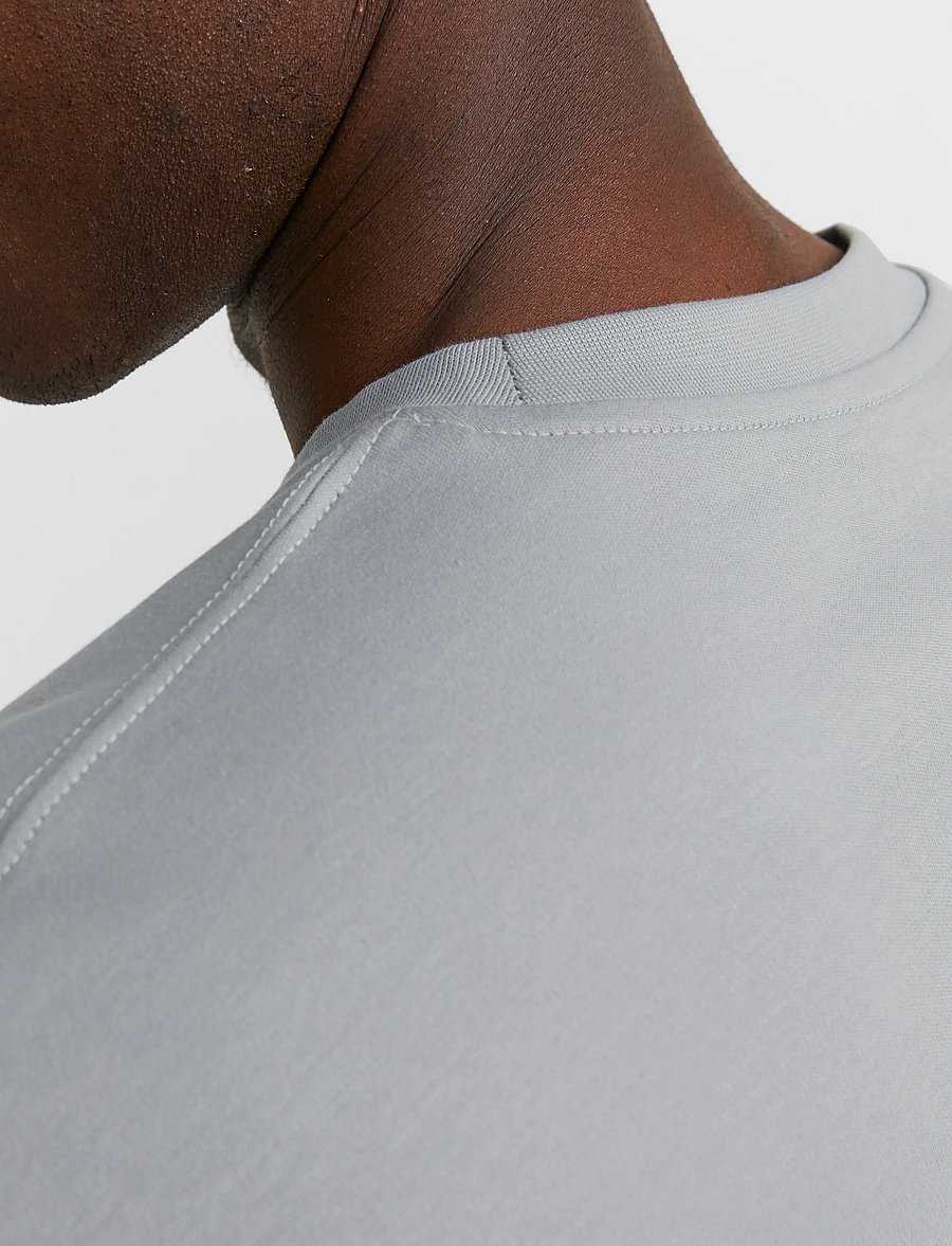 Jack & Jones - JJEURBAN EDGE TEE SS O-NECK NOOS - kurzärmelige t-shirts - ultimate grey - 3