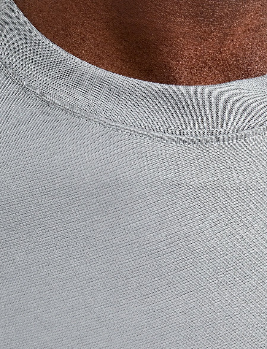 Jack & Jones - JJEURBAN EDGE TEE SS O-NECK NOOS - kurzärmelige t-shirts - ultimate grey - 5