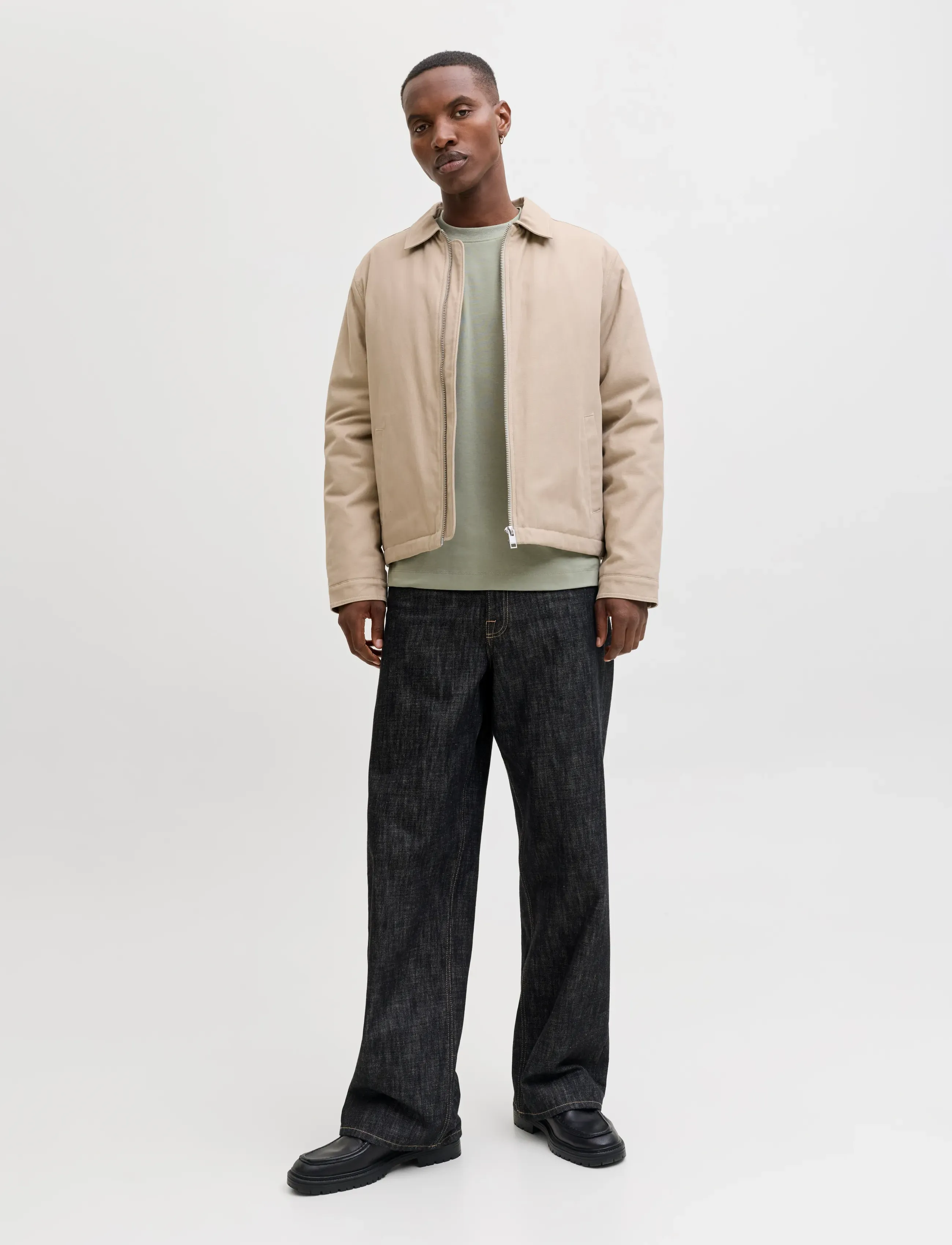 Jack & Jones - JJEURBAN EDGE TEE SS O-NECK NOOS - kortærmede t-shirts - vetiver - 3