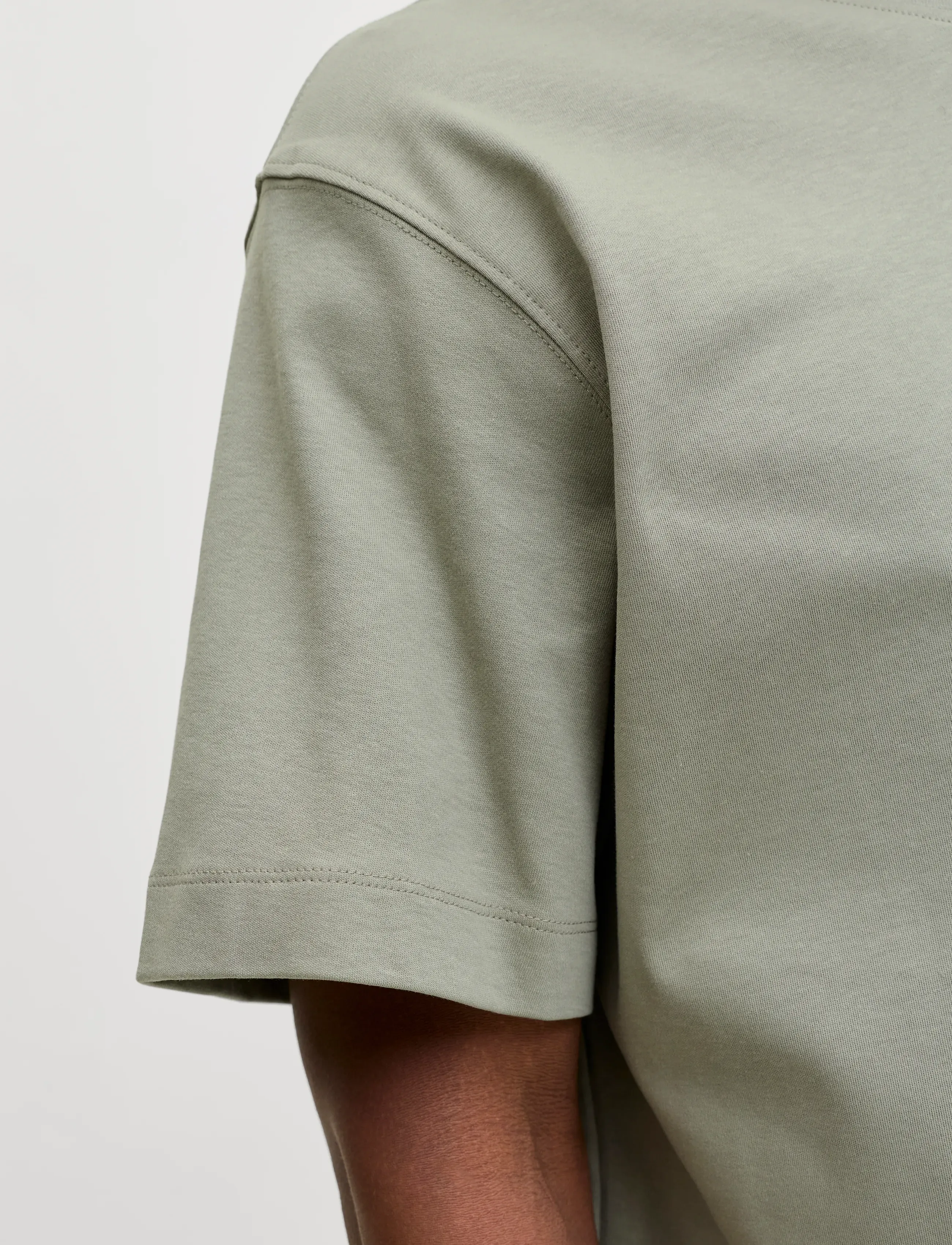 Jack & Jones - JJEURBAN EDGE TEE SS O-NECK NOOS - kortærmede t-shirts - vetiver - 4
