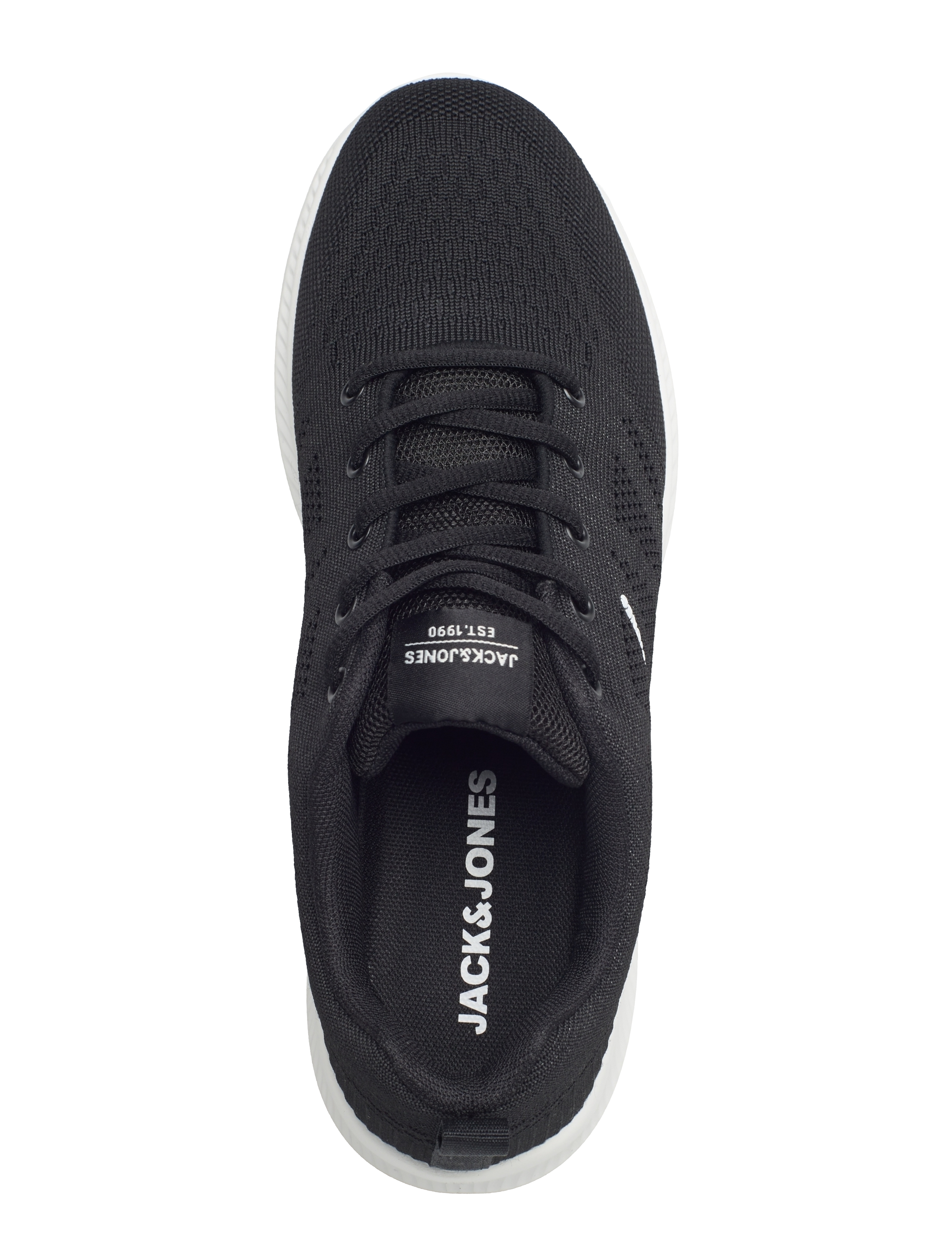 Jack & Jones - JFWCROXLEY KNIT SNEAKER NOOS - low tops - anthracite - 4