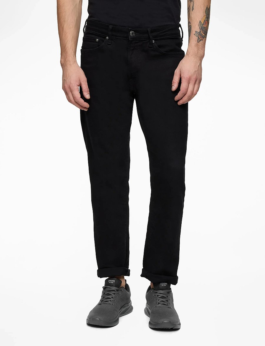 Jack & Jones - JFWCROXLEY KNIT SNEAKER NOOS - niedriger schnitt - asphalt - 0