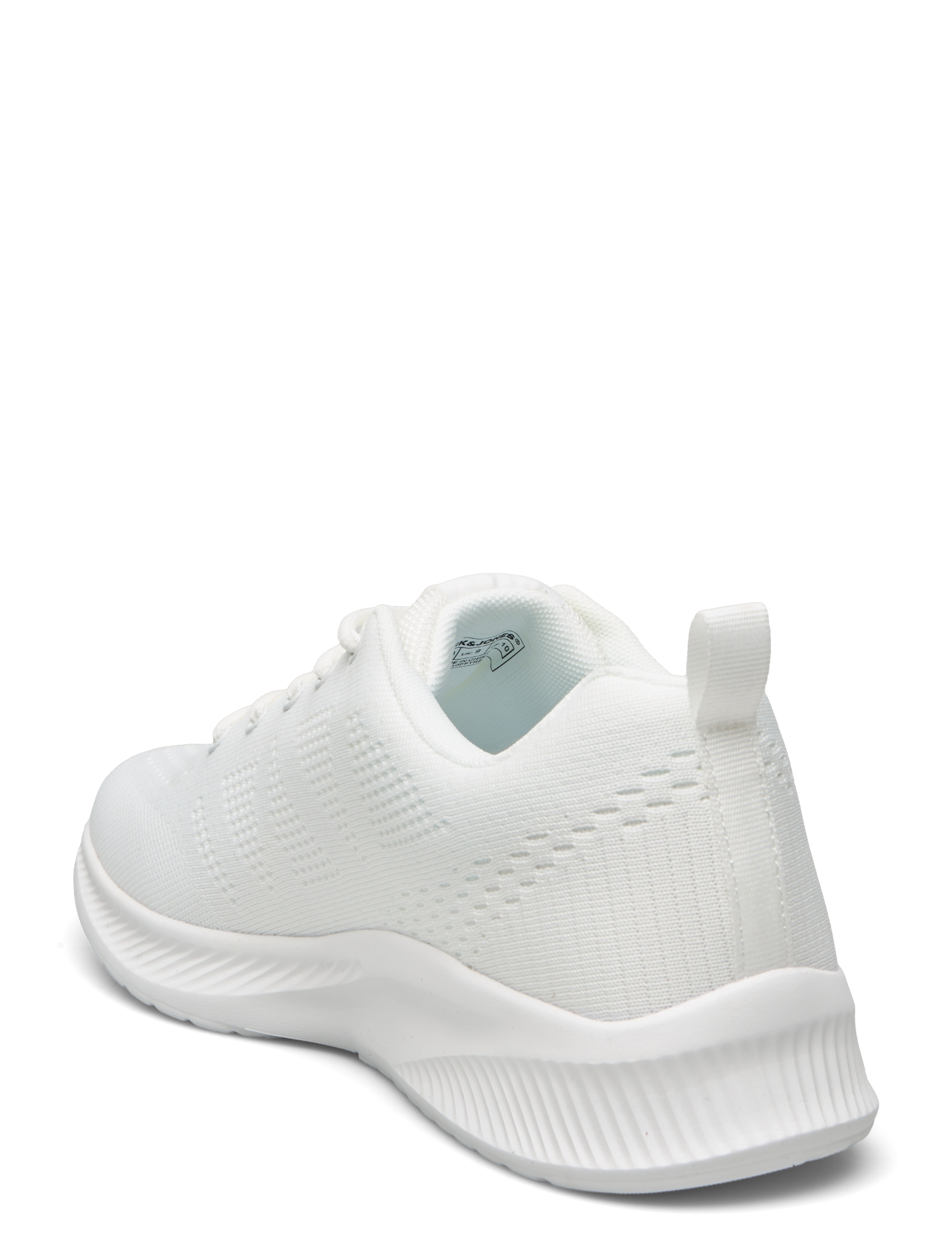 Jack & Jones - JFWCROXLEY KNIT SNEAKER NOOS - låga sneakers - bright white - 3