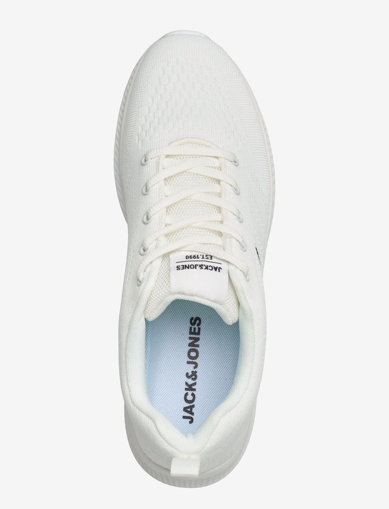 Jack & Jones - JFWCROXLEY KNIT SNEAKER NOOS - low tops - bright white - 4