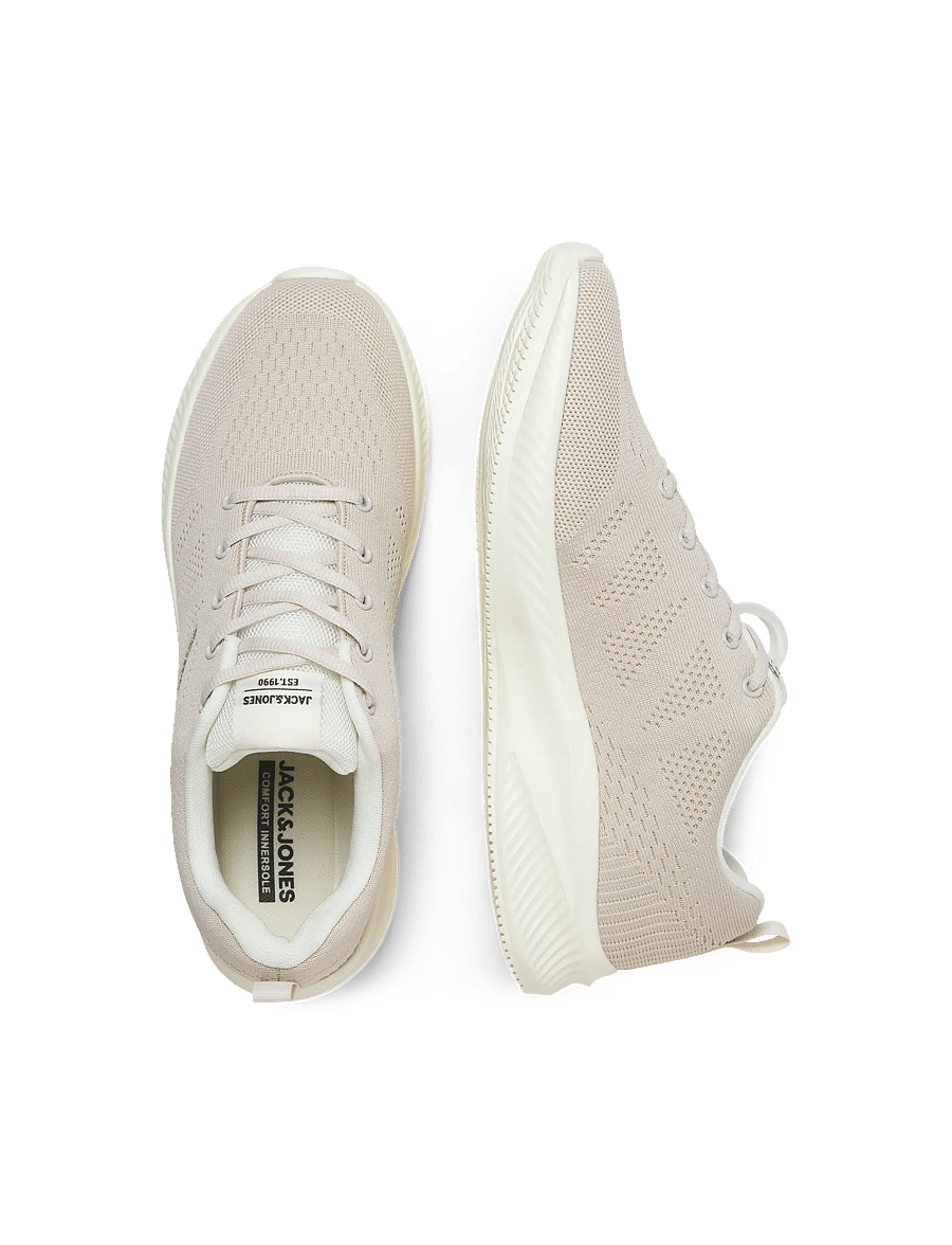Jack & Jones - JFWCROXLEY KNIT SNEAKER NOOS - niedriger schnitt - moonbeam - 4
