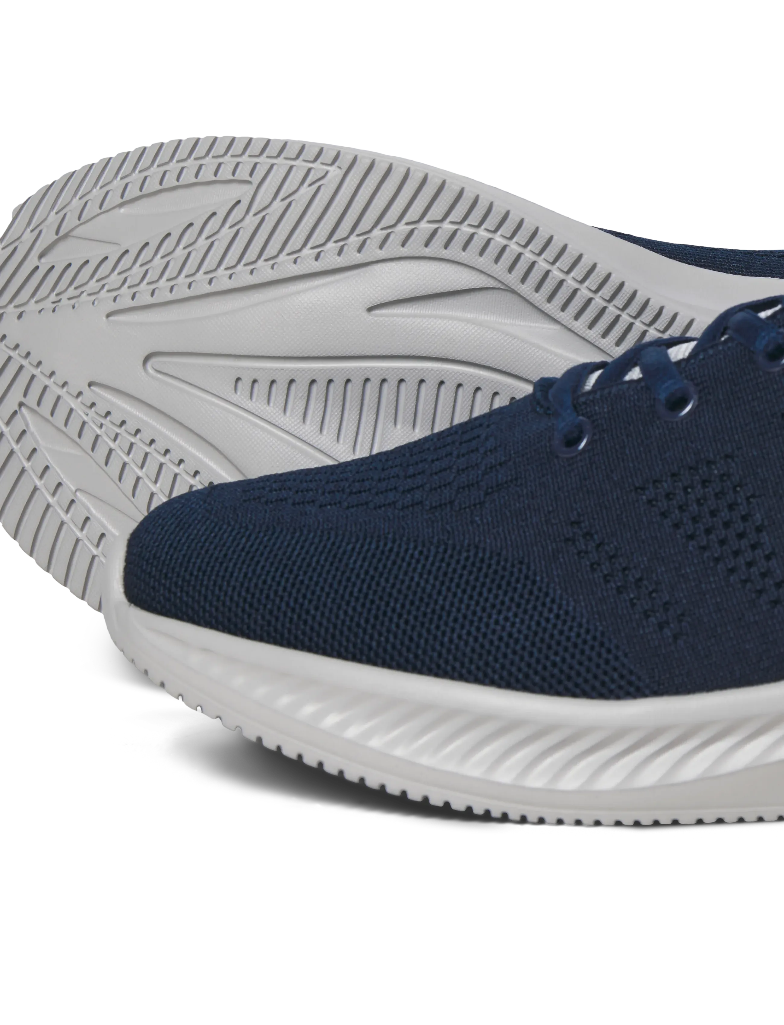Jack & Jones - JFWCROXLEY KNIT SNEAKER NOOS - low tops - navy blazer - 5