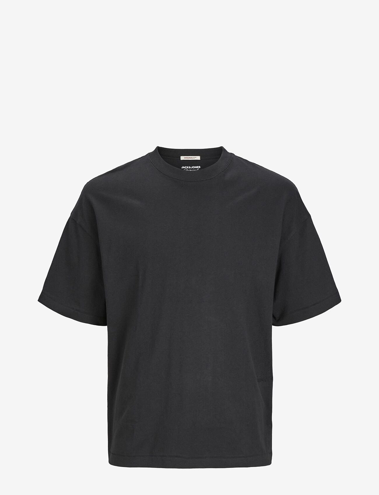 Jack & Jones - JORMILOS TEE SS CREW NECK SN - black - 0