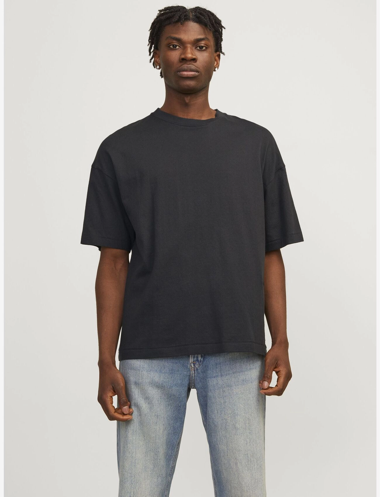Jack & Jones - JORMILOS TEE SS CREW NECK SN - black - 1