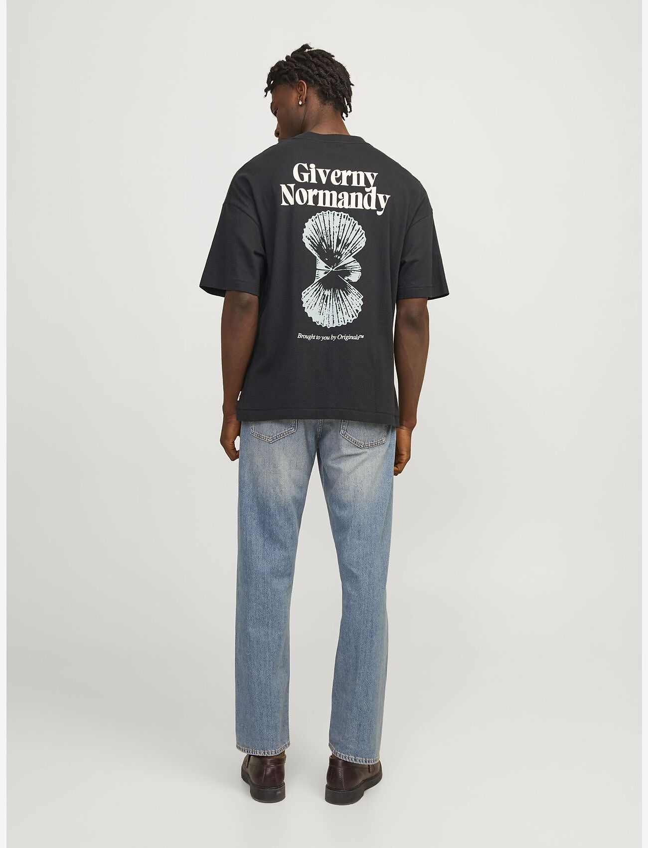 Jack & Jones - JORMILOS TEE SS CREW NECK SN - black - 2
