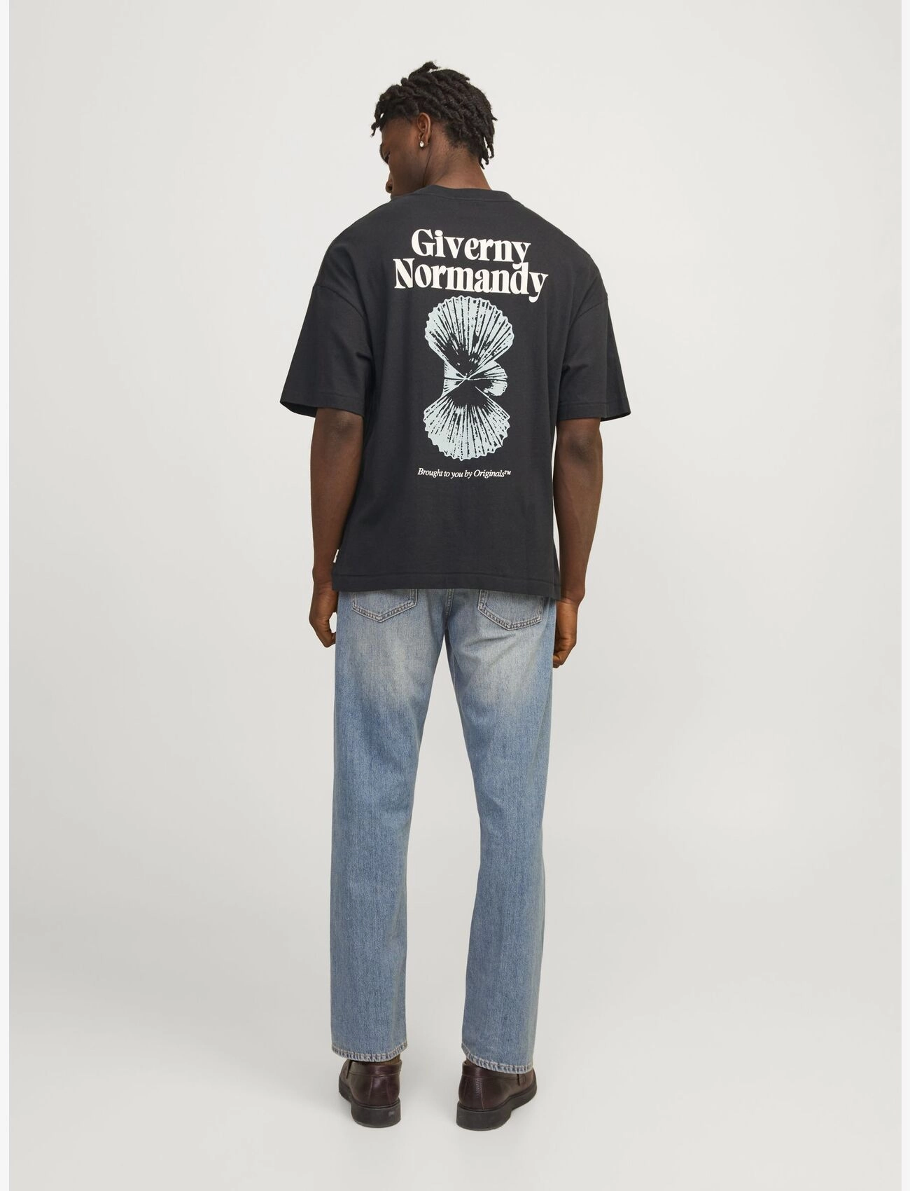 Jack & Jones - JORMILOS TEE SS CREW NECK SN - black - 2