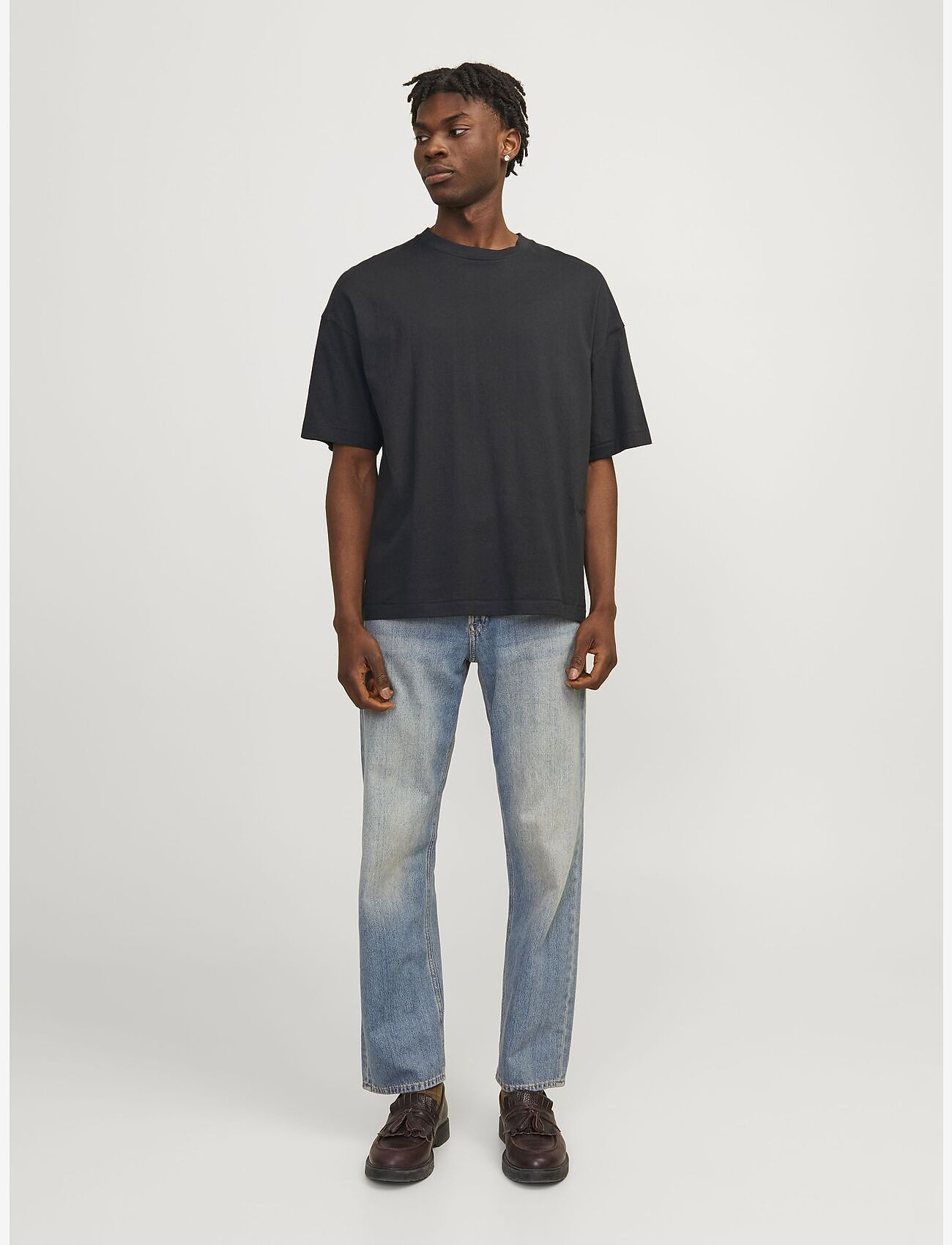 Jack & Jones - JORMILOS TEE SS CREW NECK SN - black - 3