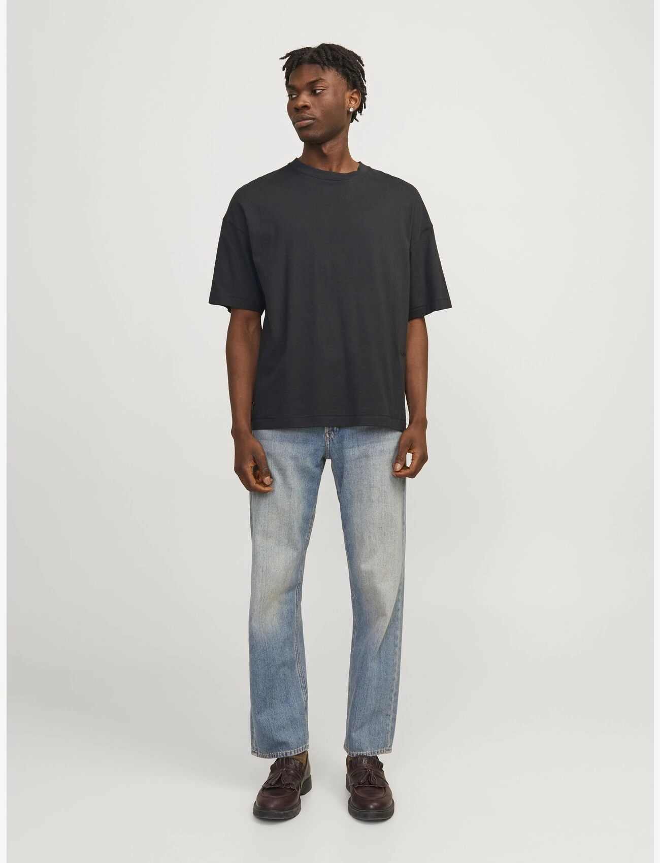Jack & Jones - JORMILOS TEE SS CREW NECK SN - black - 3
