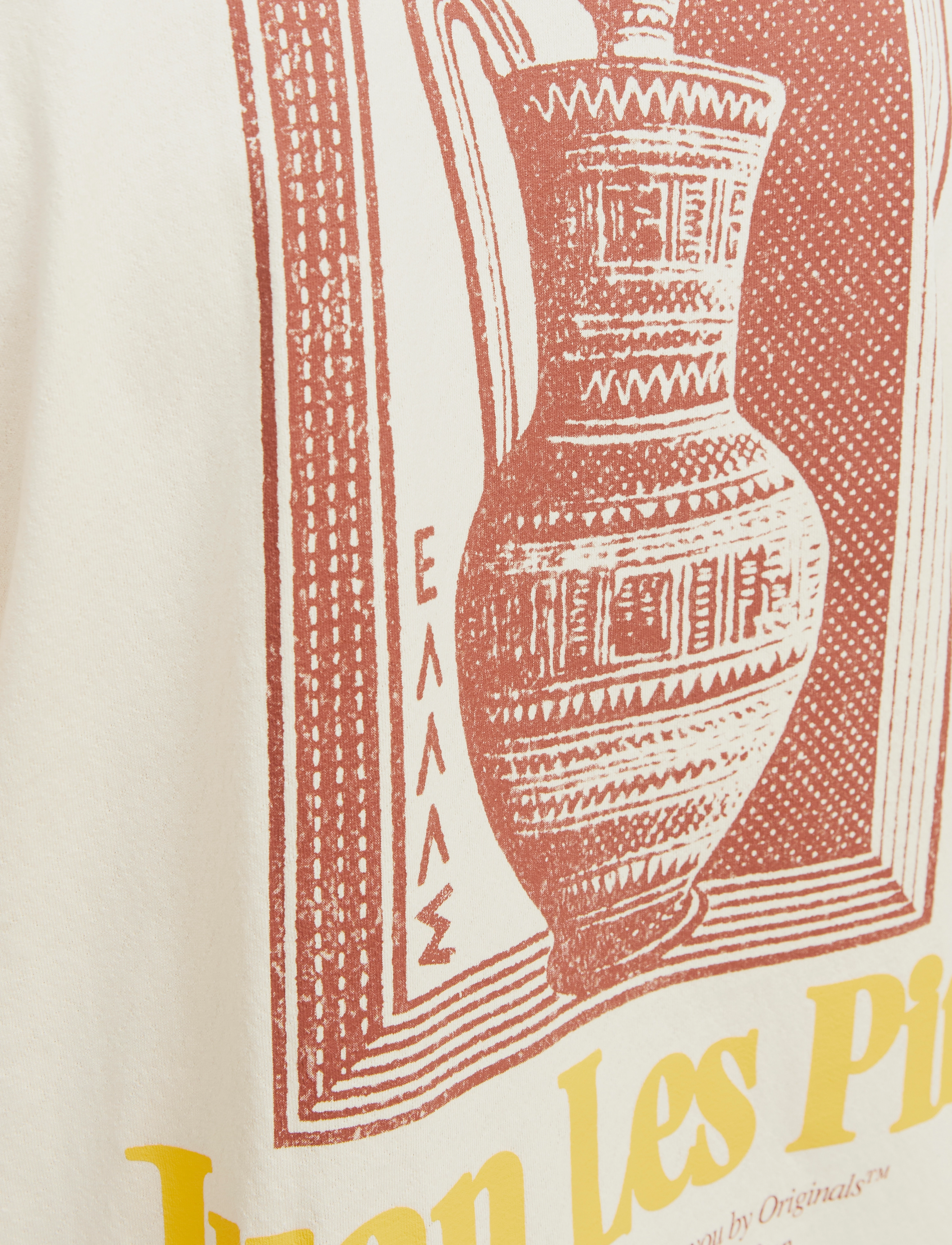Jack & Jones - JORMILOS TEE SS CREW NECK SN - buttercream - 3