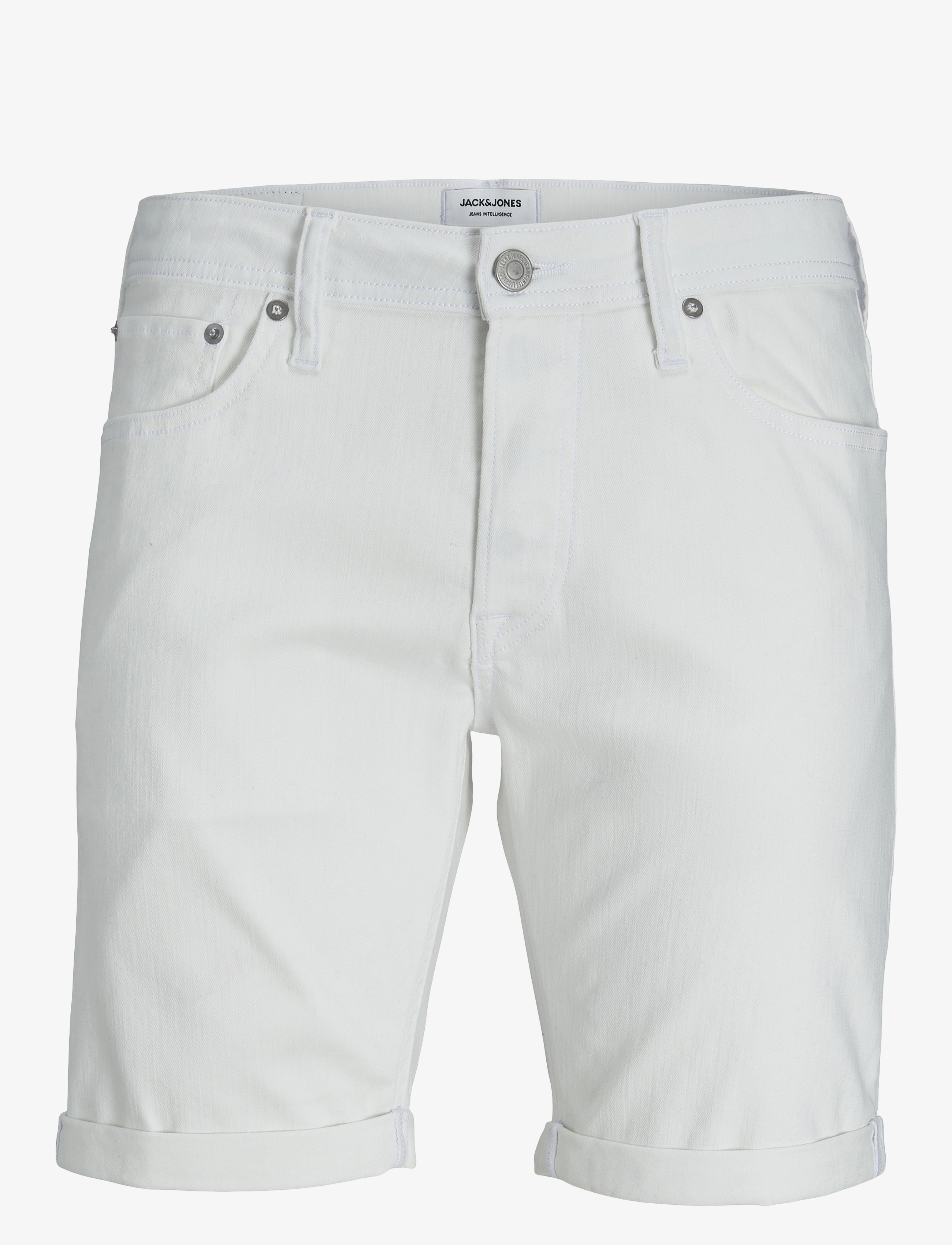 JJIRICK JJORIGINAL SHORTS AM 215 - WHITE DENIM