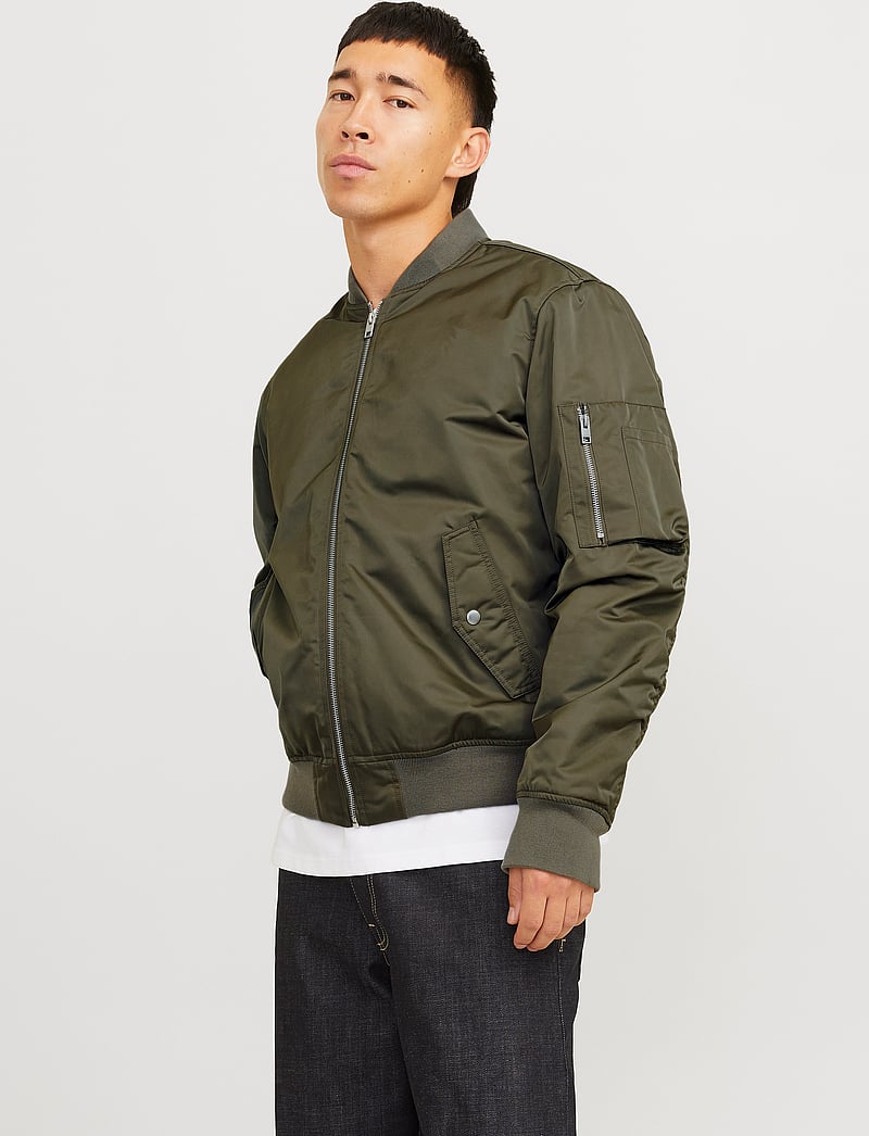 Jack & Jones - JJOCEAN BOMBER - kevättakit - dusty olive - 0