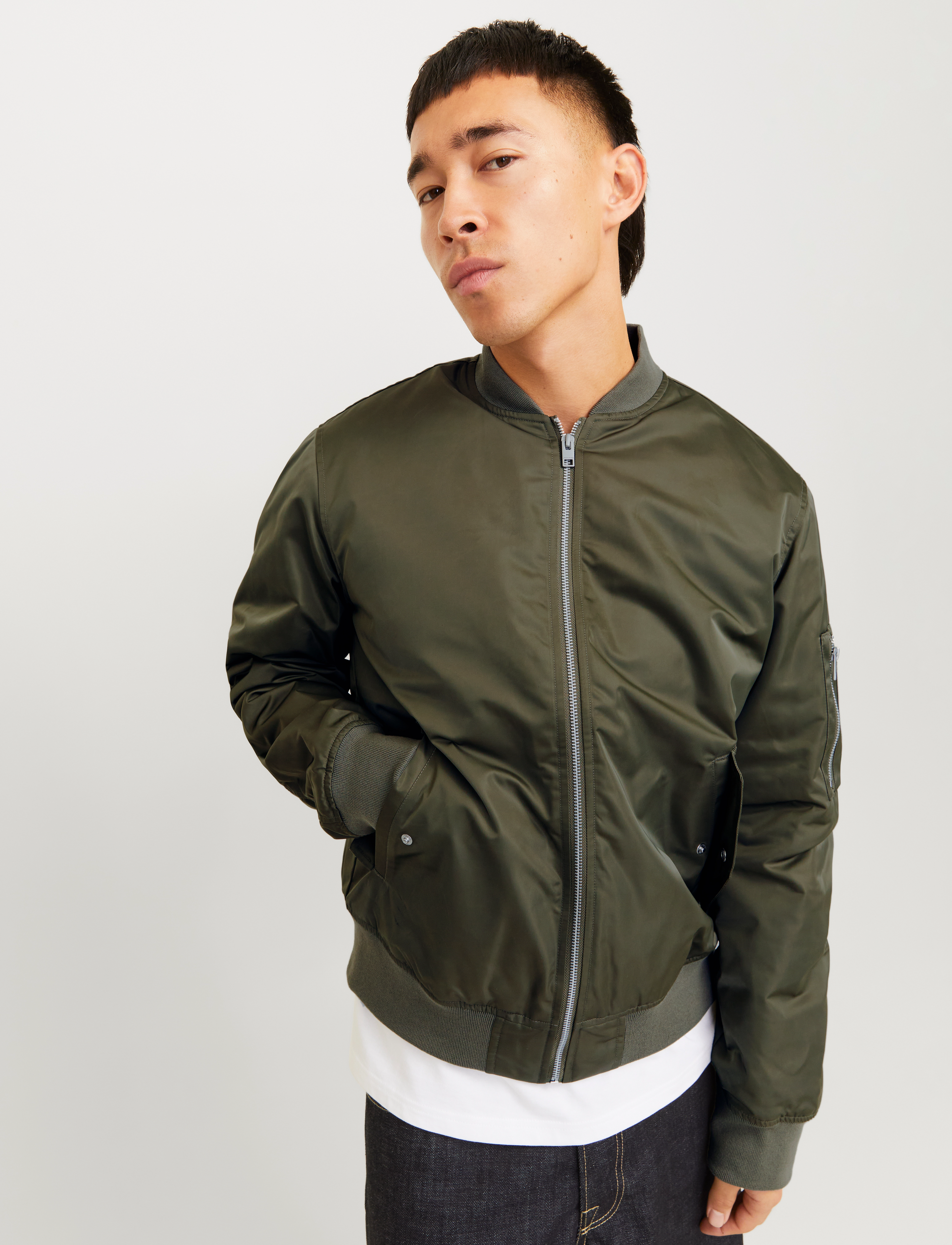 Jack & Jones - JJOCEAN BOMBER - dusty olive - 5