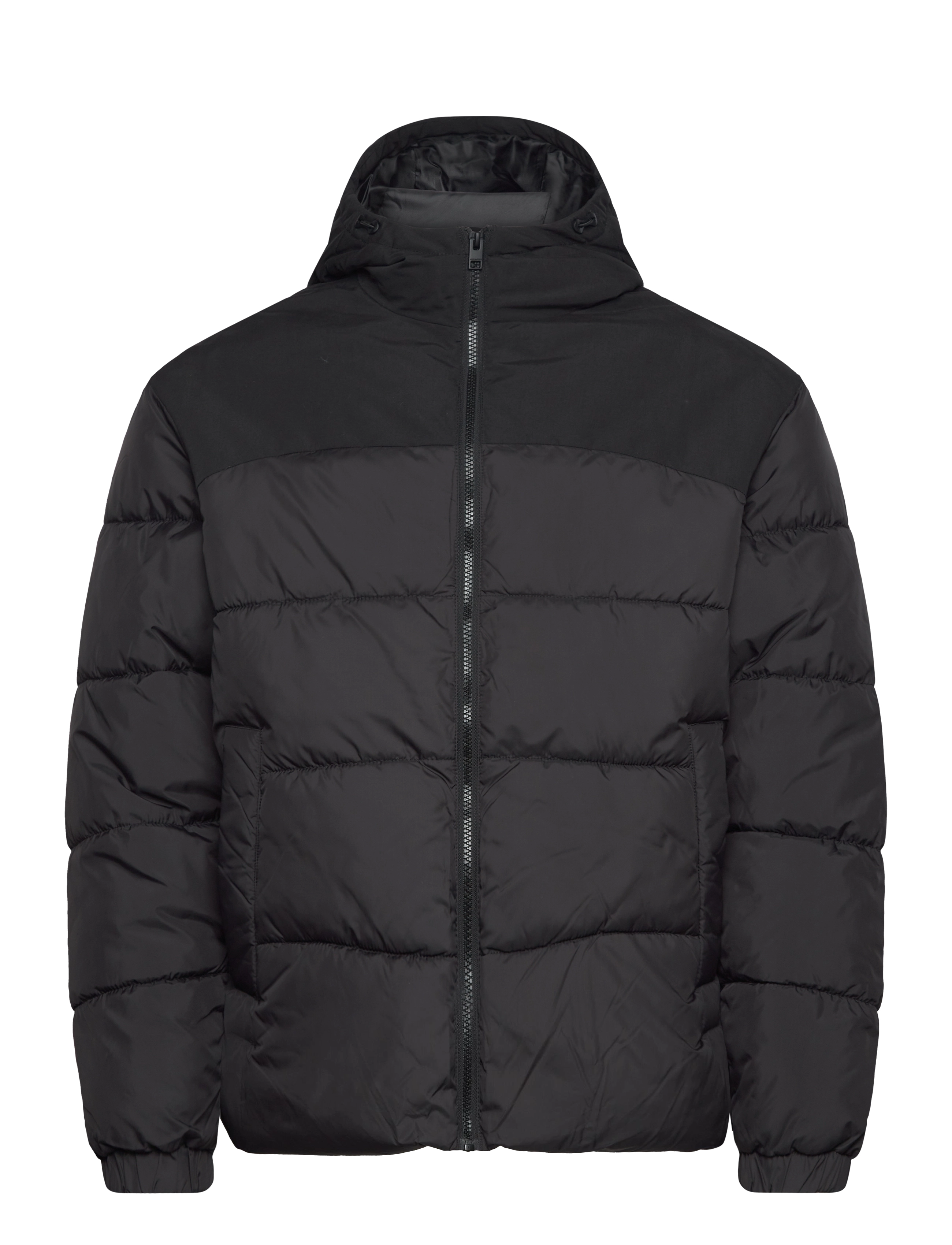 Jack & Jones - JJMOON HOOD PUFFER - black - 1