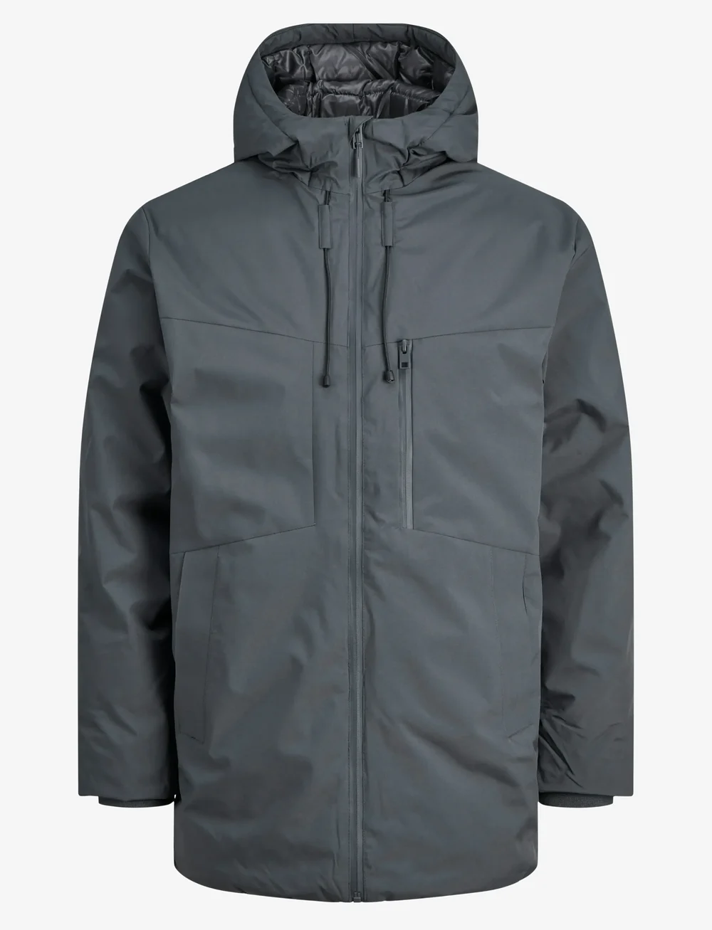 Jack & Jones - JJPAYNE PARKA JACKET - talvejoped - asphalt - 1