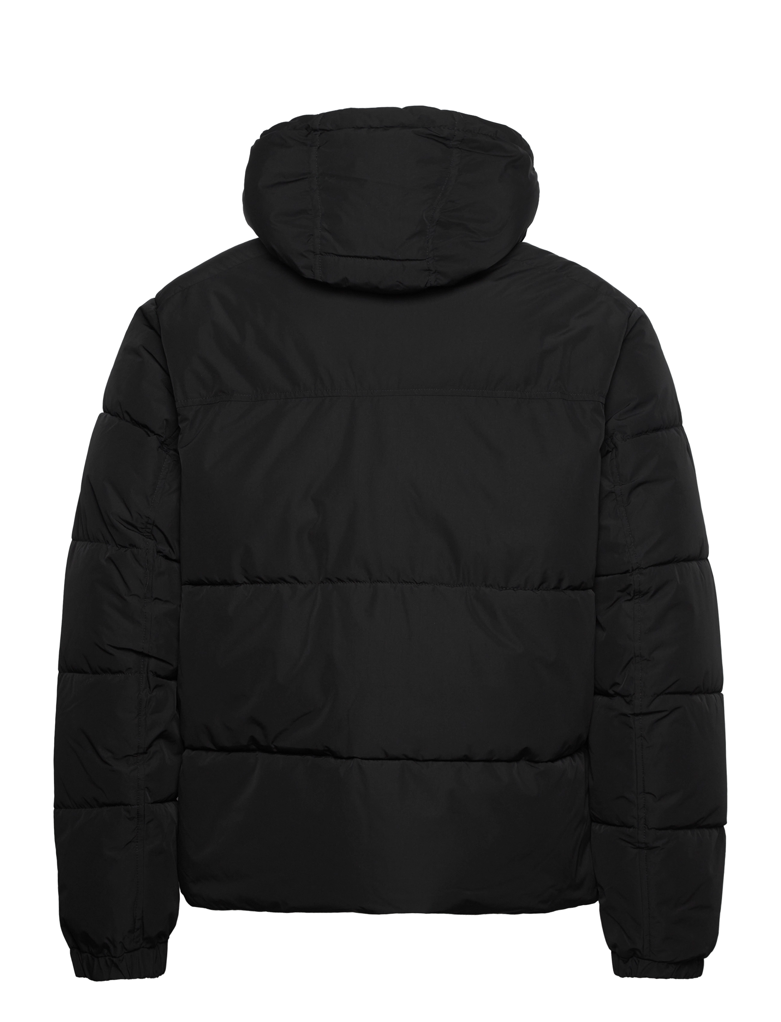 Jack & Jones - JJEBRADLEY PUFFER HOOD SN - black - 2