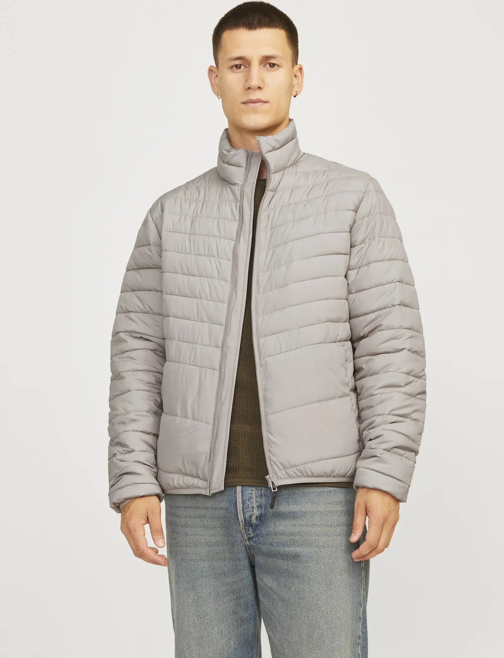 Jack & Jones - JJESTATE PACKABLE PUFFER COLLAR NOOS - höstjackor - atmosphere - 0