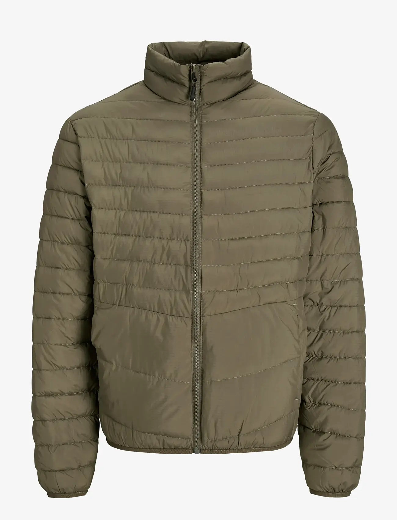 Jack & Jones - JJESTATE PACKABLE PUFFER COLLAR NOOS - herbstjacken - canteen - 1