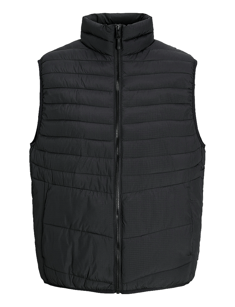 Jack & Jones - JJESTATE PACKABLE BW COLLAR NOOS - vestid - black - 1