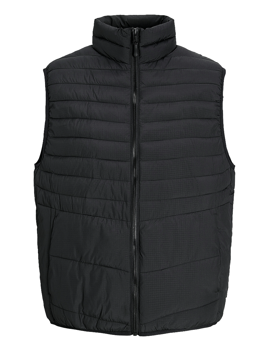 Jack & Jones - JJESTATE PACKABLE BW COLLAR NOOS - vestid - black - 1