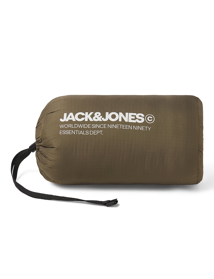 Jack & Jones - JJESTATE PACKABLE BW COLLAR NOOS - vestid - canteen - 3