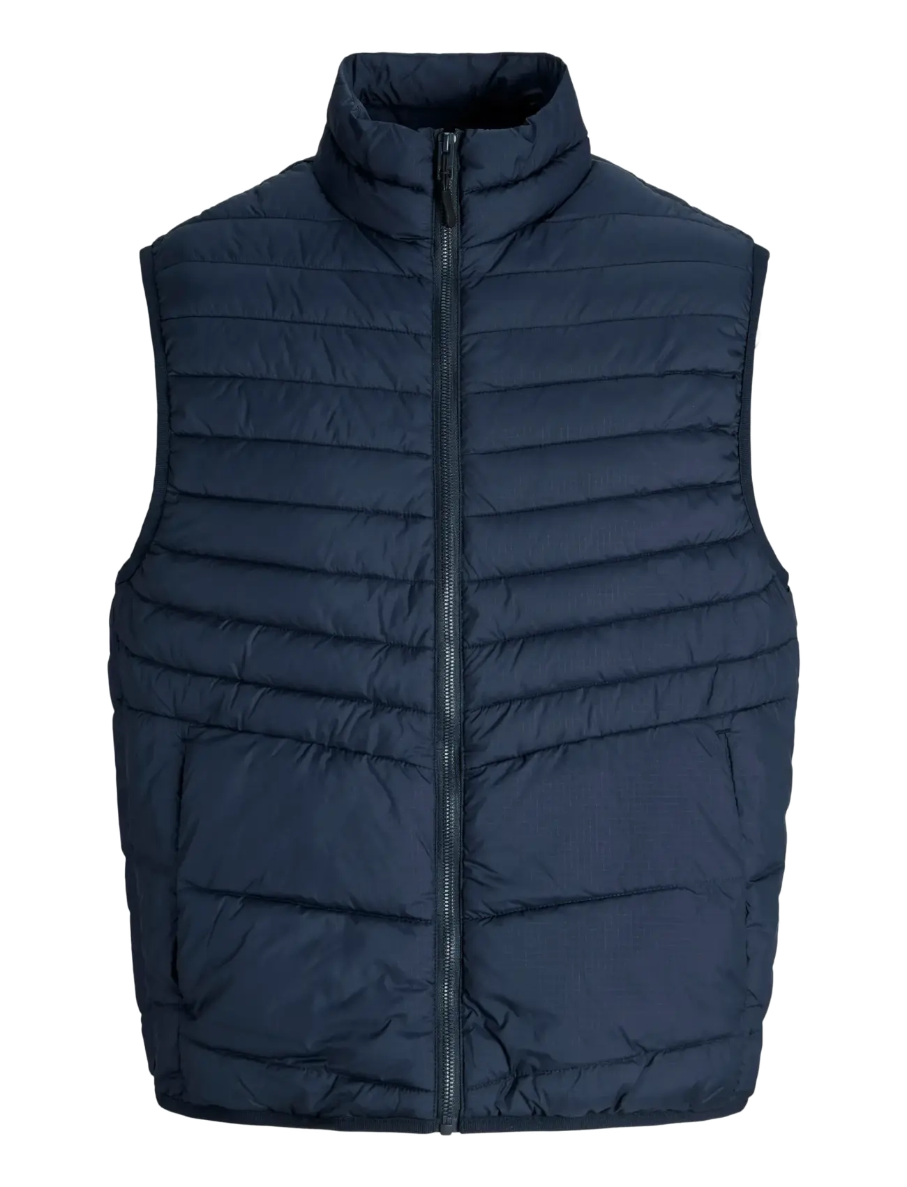 Jack & Jones Jjestate Packable Bw Collar Noos, L, Navy, Overtøj > Veste, Herre