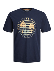 Jack & Jones - JJSUMMER VIBE TEE SS CREW NECK 3PK MP - kortärmade t-shirts - french vanilla - 3