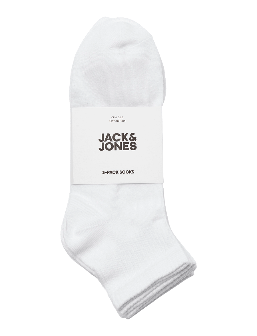 Jack & Jones - JACLEON SHORT TENNIS SOCKS 3 PACK SN - sneackersocken - white - 1