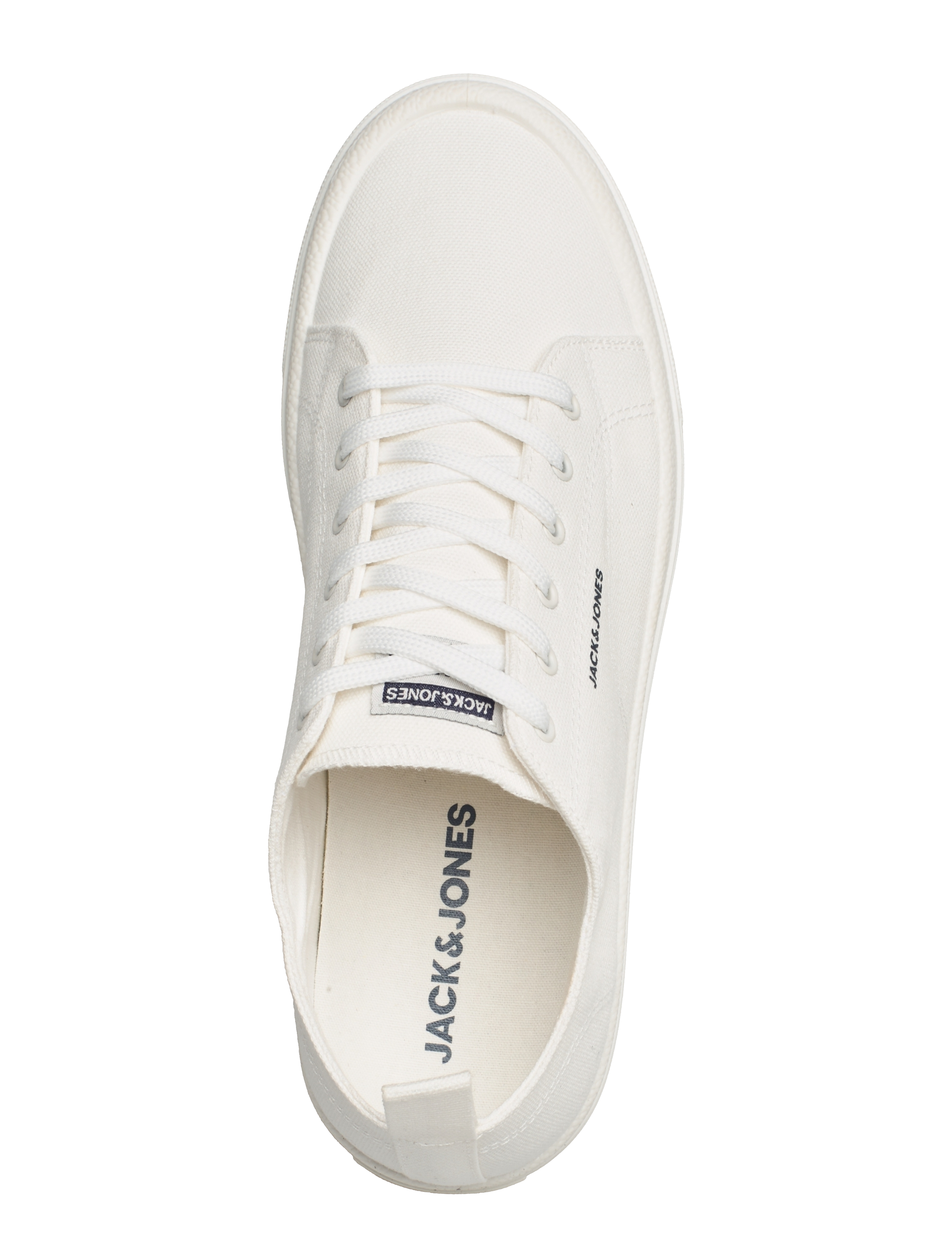 Jack & Jones - JFWBAYSWATER CANVAS SNEAKER SN - lave sneakers - bright white - 4