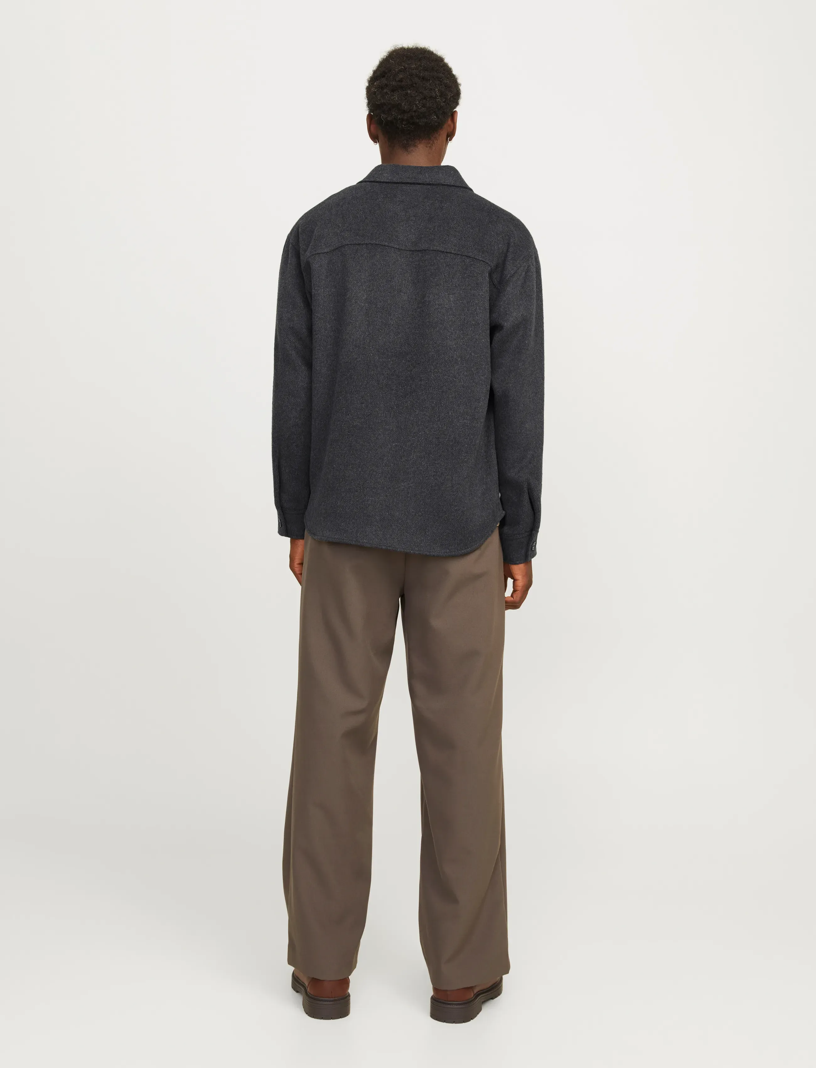 Jack & Jones - JJEBRADLEY OLLIE OVERSHIRT LS NOOS - flanell-hemden - black - 2