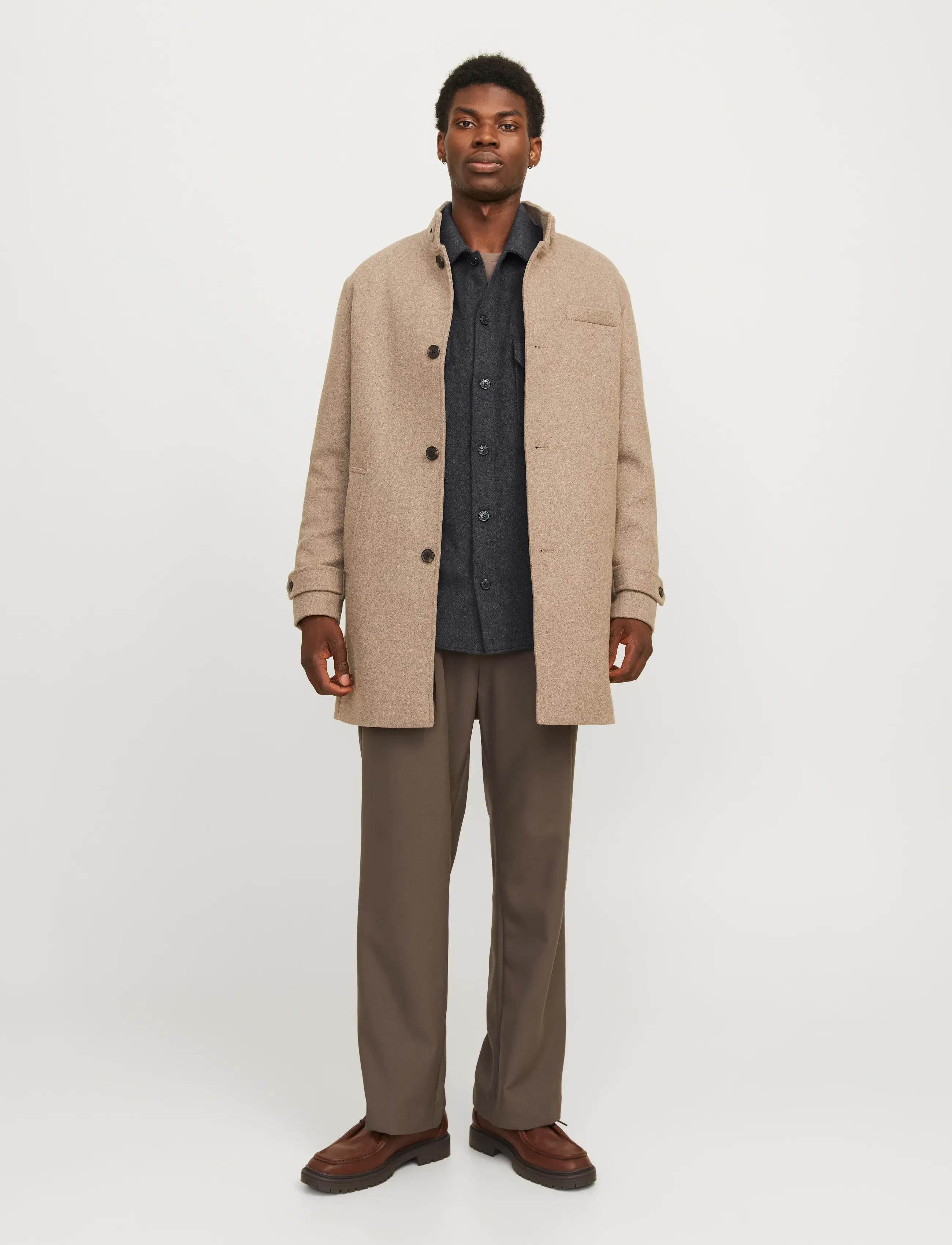 Jack & Jones - JJEBRADLEY OLLIE OVERSHIRT LS NOOS - flanell-hemden - black - 3