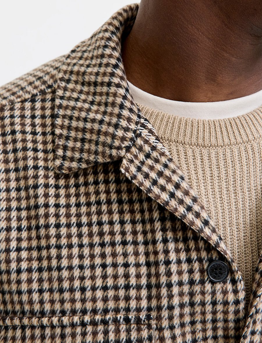 Jack & Jones - JJEBRADLEY OLLIE OVERSHIRT LS NOOS - flanell-hemden - delicioso - 4