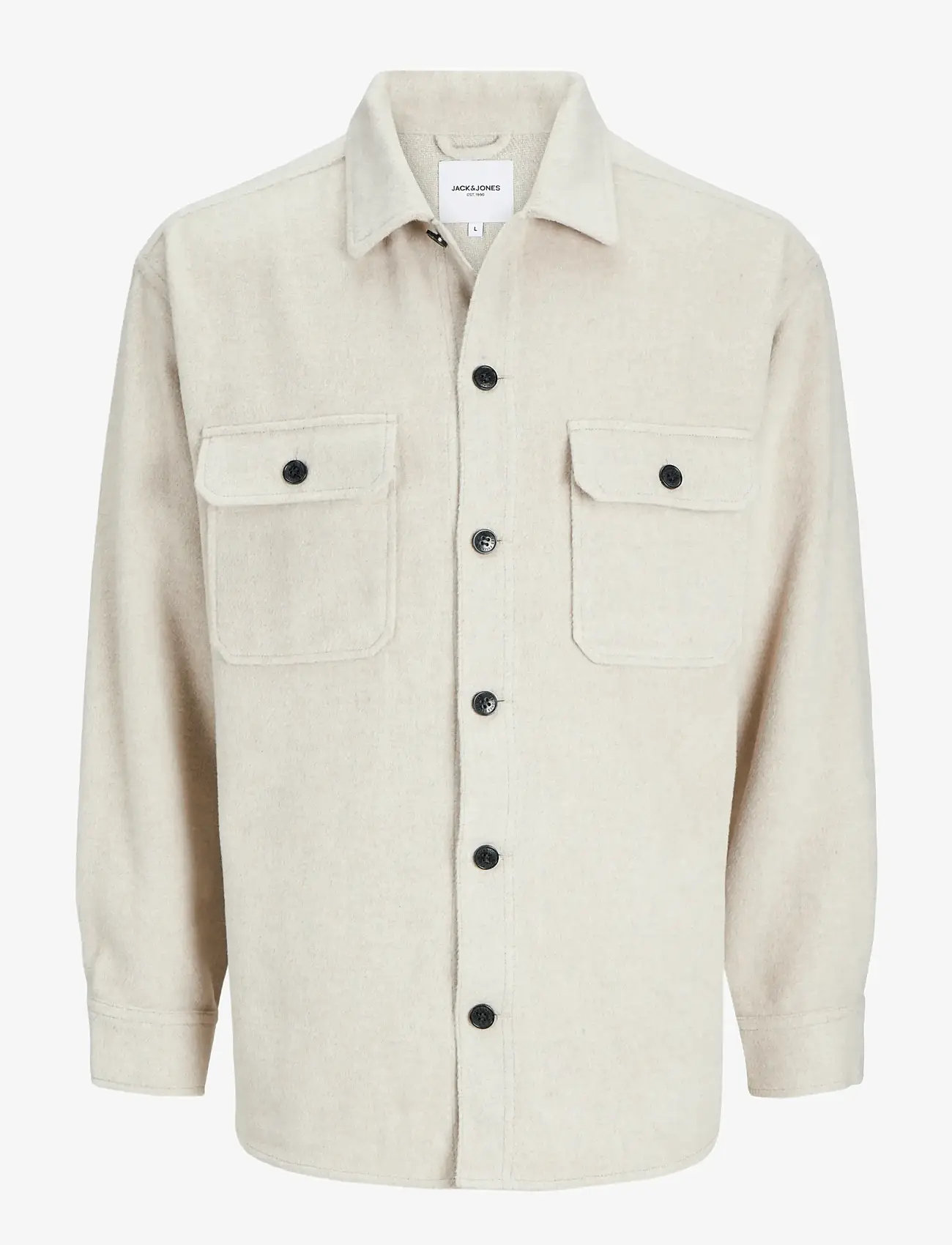 Jack & Jones - JJEBRADLEY OLLIE OVERSHIRT LS NOOS - flannel-skjorter - peyote - 1