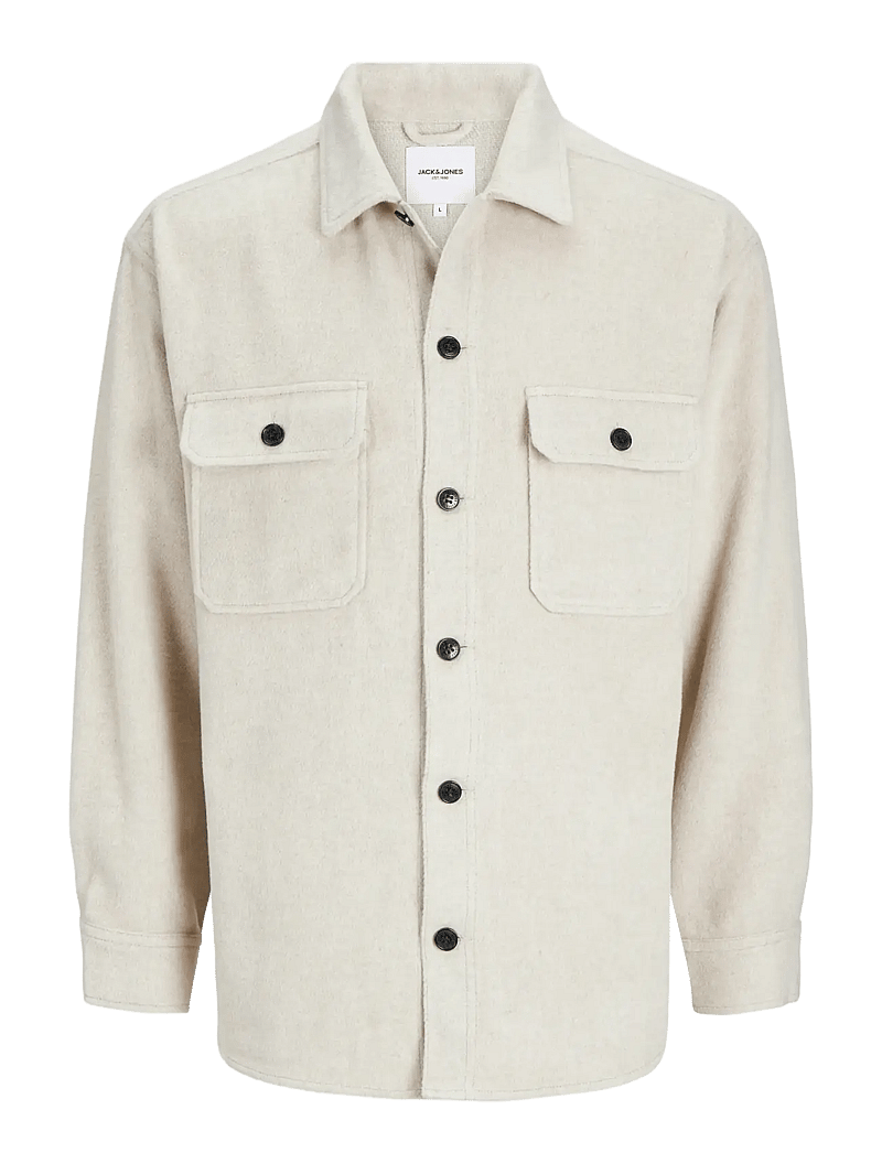 Jack & Jones - JJEBRADLEY OLLIE OVERSHIRT LS NOOS - chemises en flanelle - peyote - 1