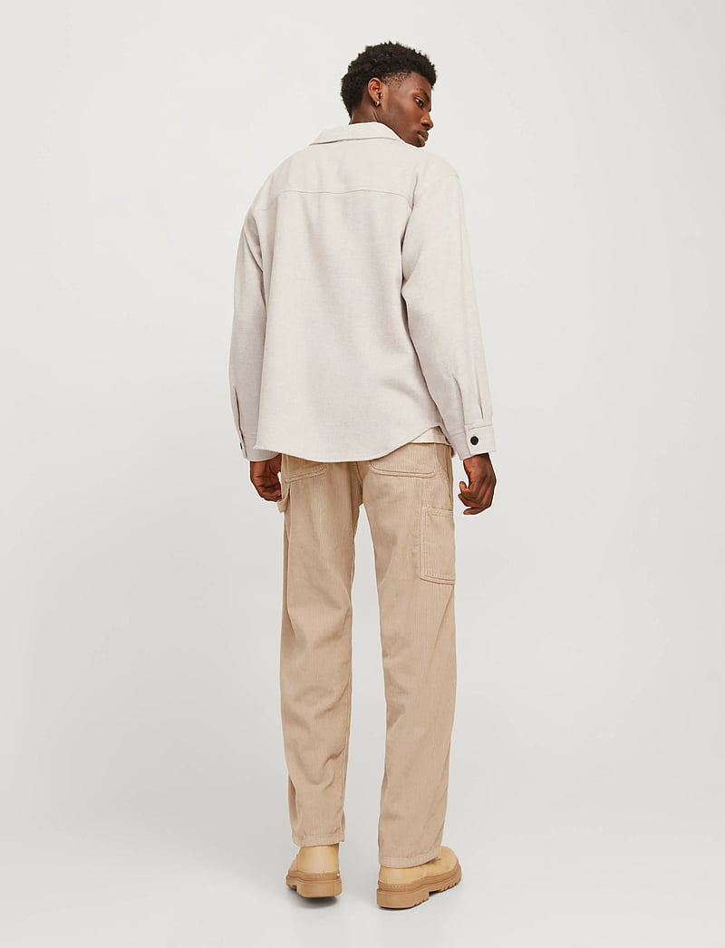Jack & Jones - JJEBRADLEY OLLIE OVERSHIRT LS NOOS - chemises en flanelle - peyote - 2