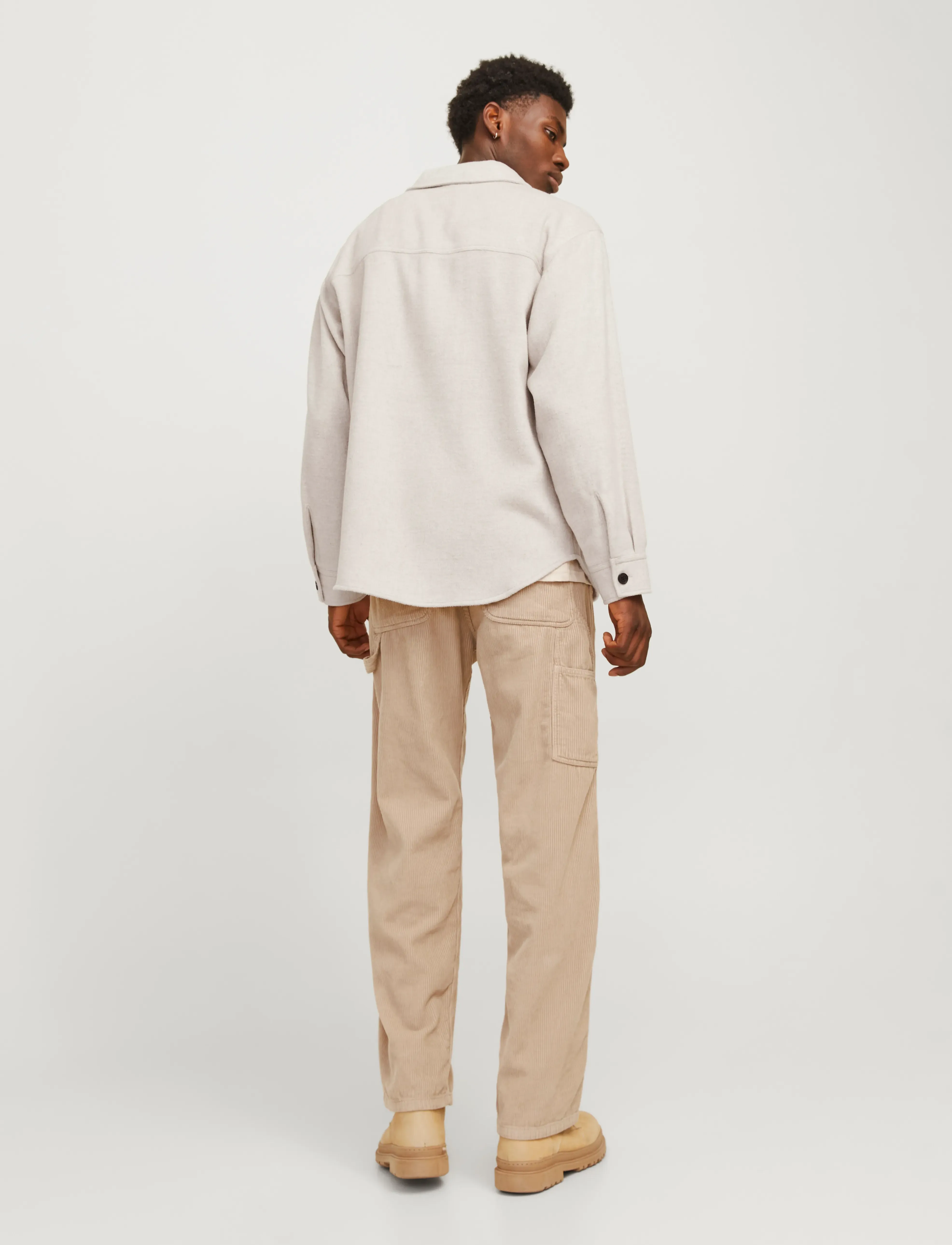 Jack & Jones - JJEBRADLEY OLLIE OVERSHIRT LS NOOS - chemises en flanelle - peyote - 2