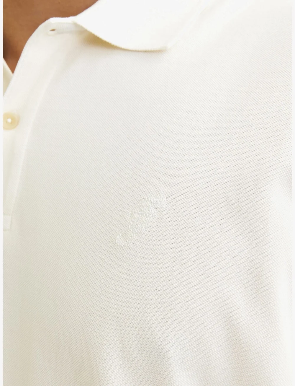 Jack & Jones - JPRBLUWILLIAM WASH SS POLO SN - kurzärmelig - cloud dancer - 4